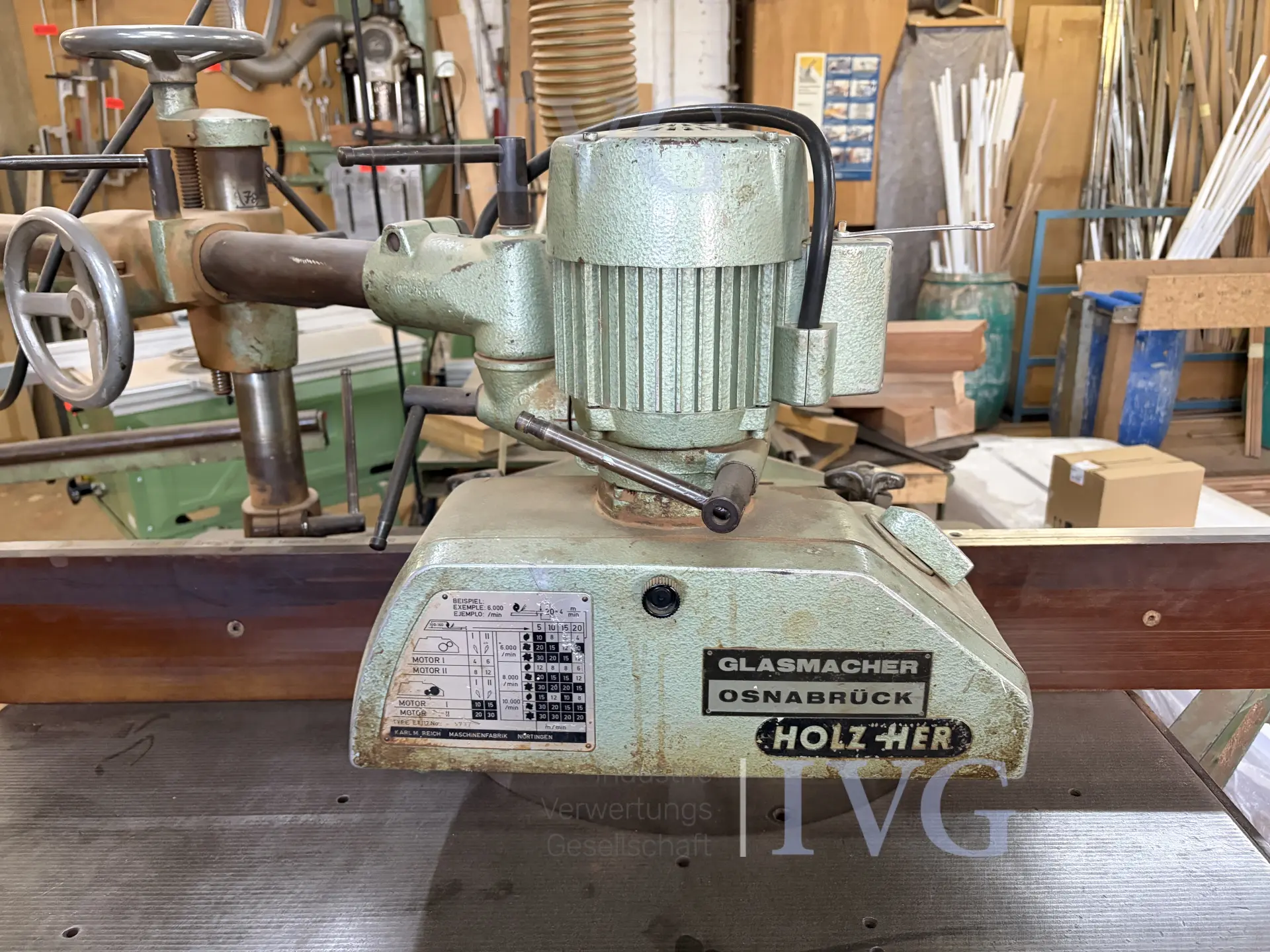 Tischfräse STEHLE – foto 4 – kavel bij IVG, Nordhorn