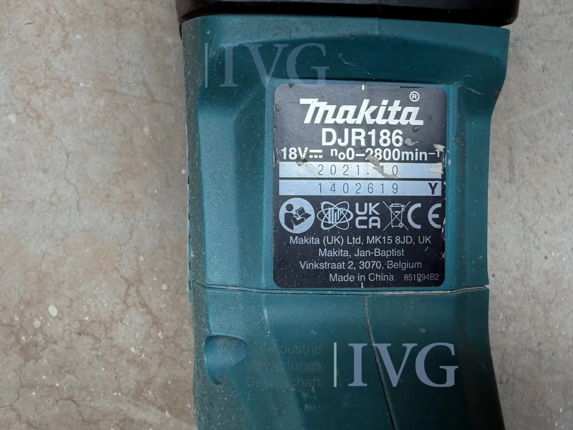 Akku-Reciprosäge MAKITA DJR186 – foto 3 – kavel bij IVG, Nordhorn