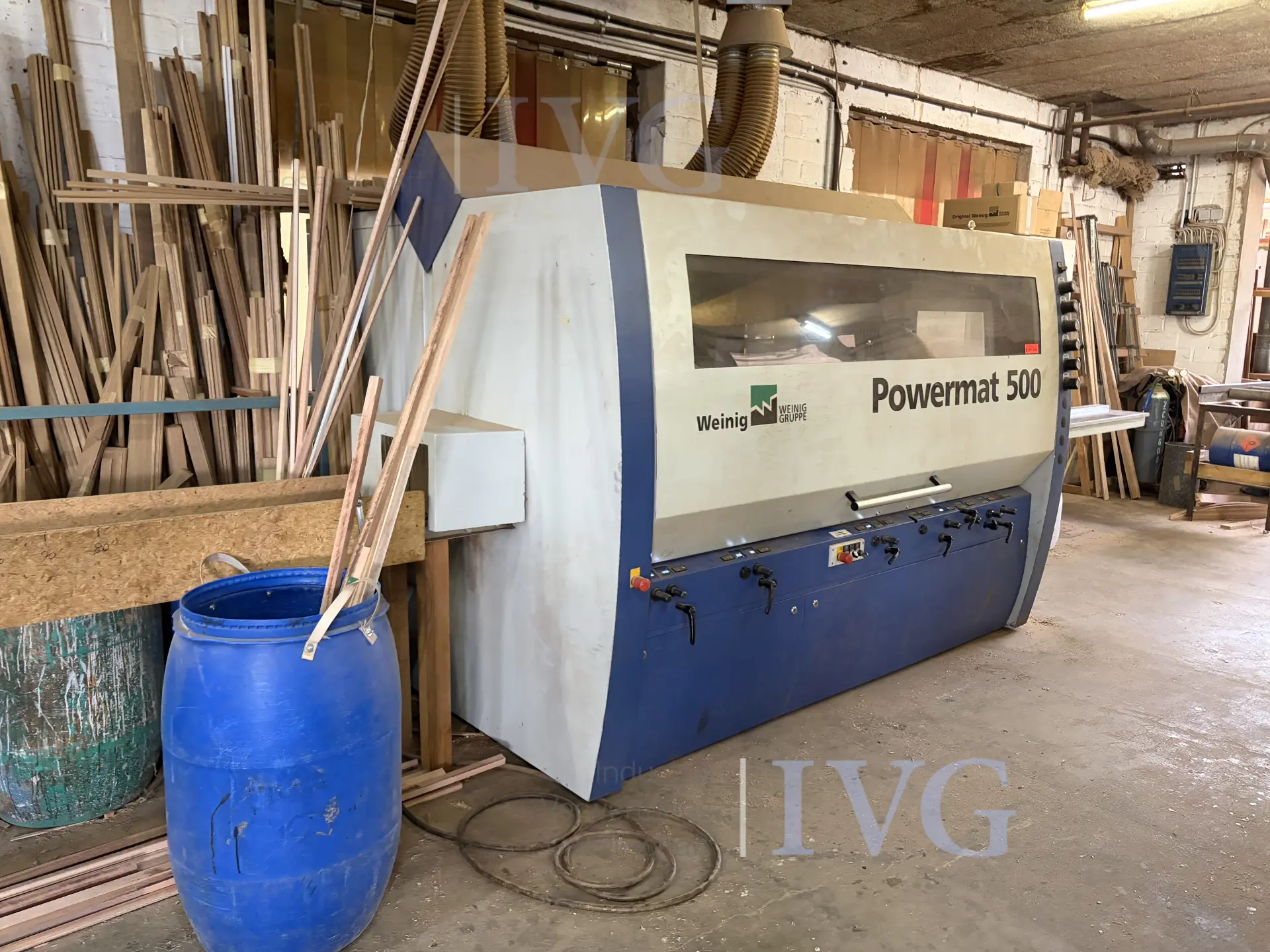 4-Seiten-Hobel WEINIG Powermat 500 – foto 2 – kavel bij IVG, Nordhorn