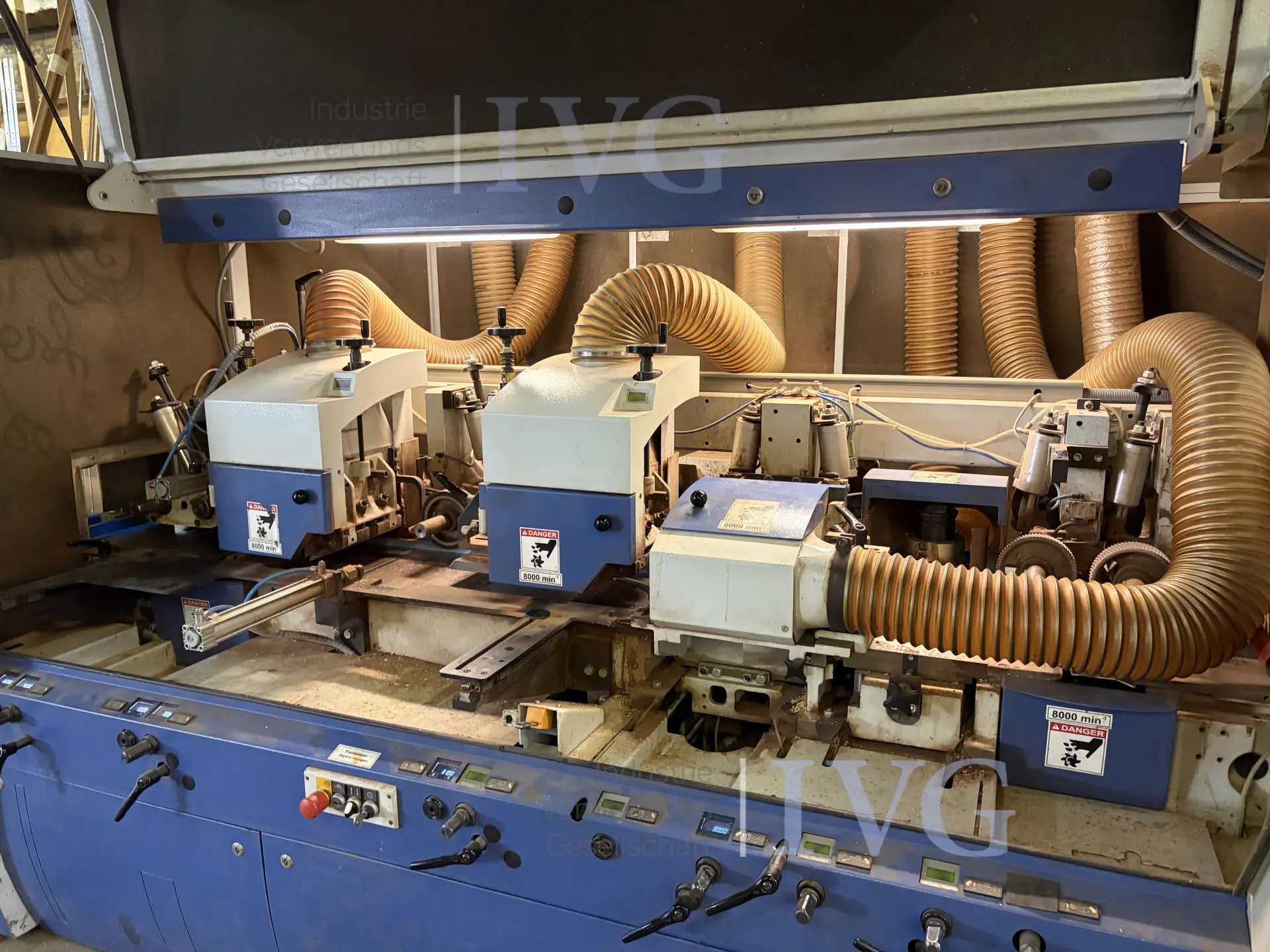 4-Seiten-Hobel WEINIG Powermat 500 – foto 5 – kavel bij IVG, Nordhorn