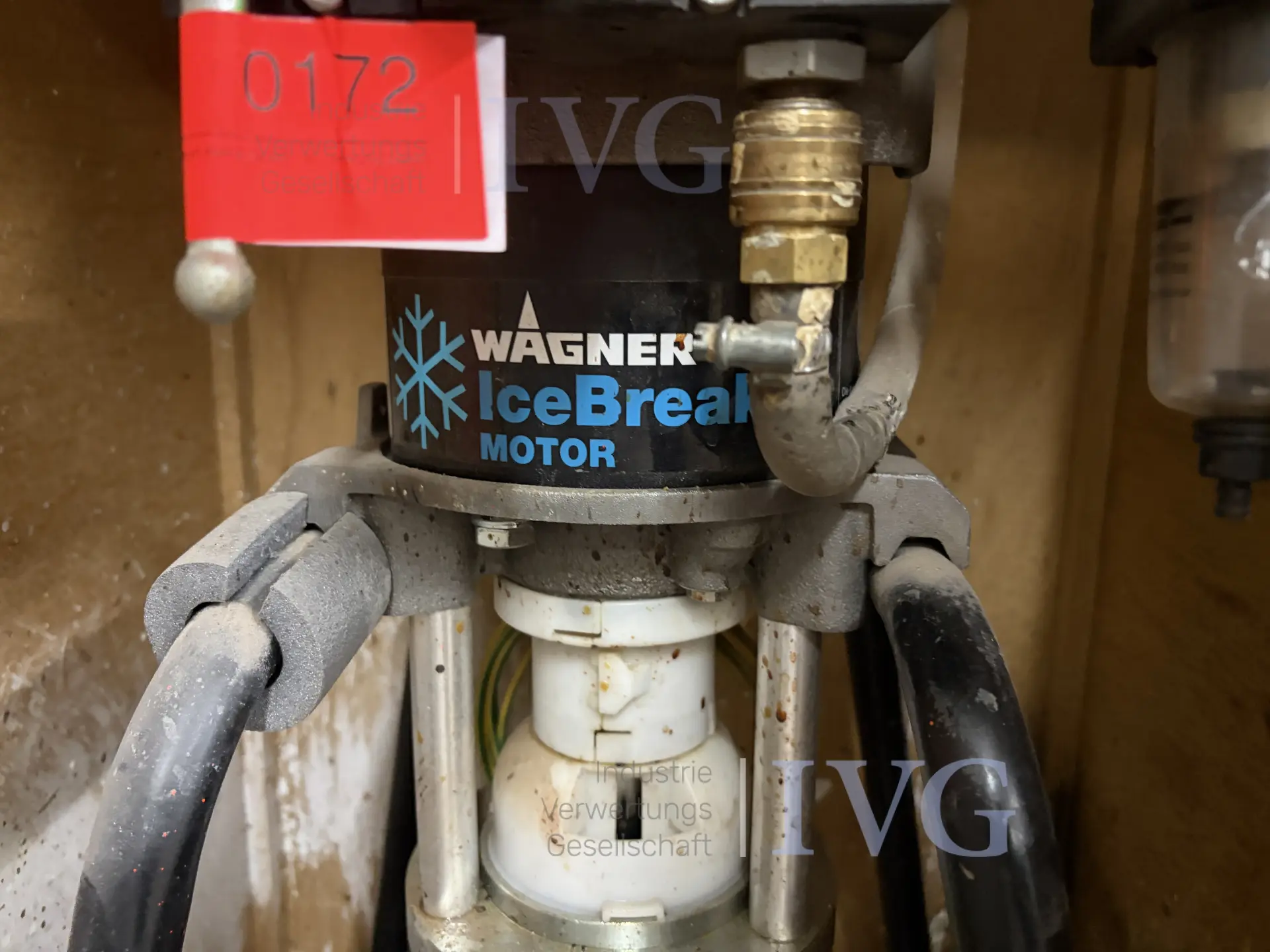 Lackier-Kolbenpumpe WAGNER Wildcat IceBreaker Motor – foto 3 – kavel bij IVG, Nordhorn