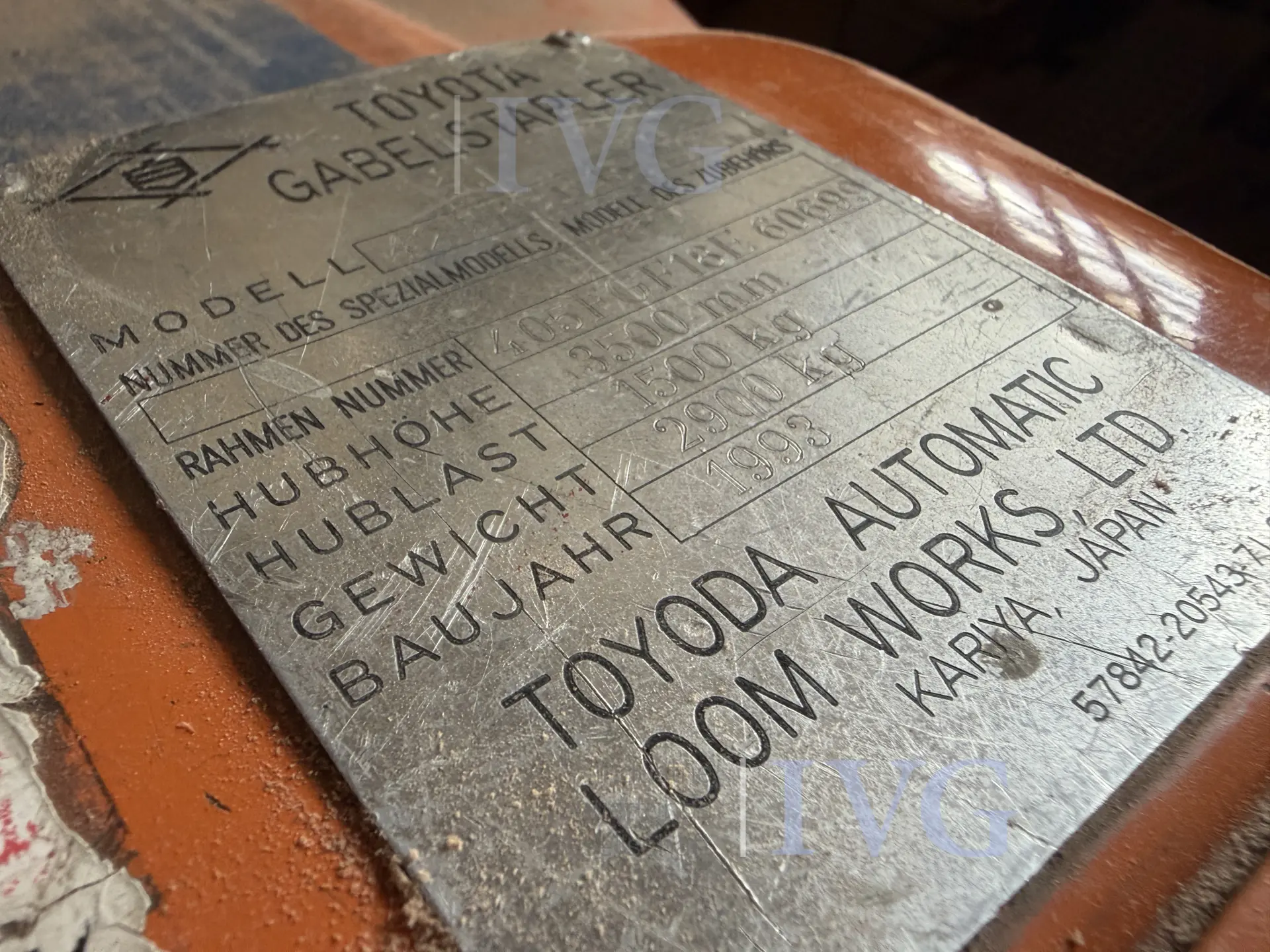 Treibgas-Gabelstapler TOYOTA 425FGF 15 – foto 7 – kavel bij IVG, Nordhorn