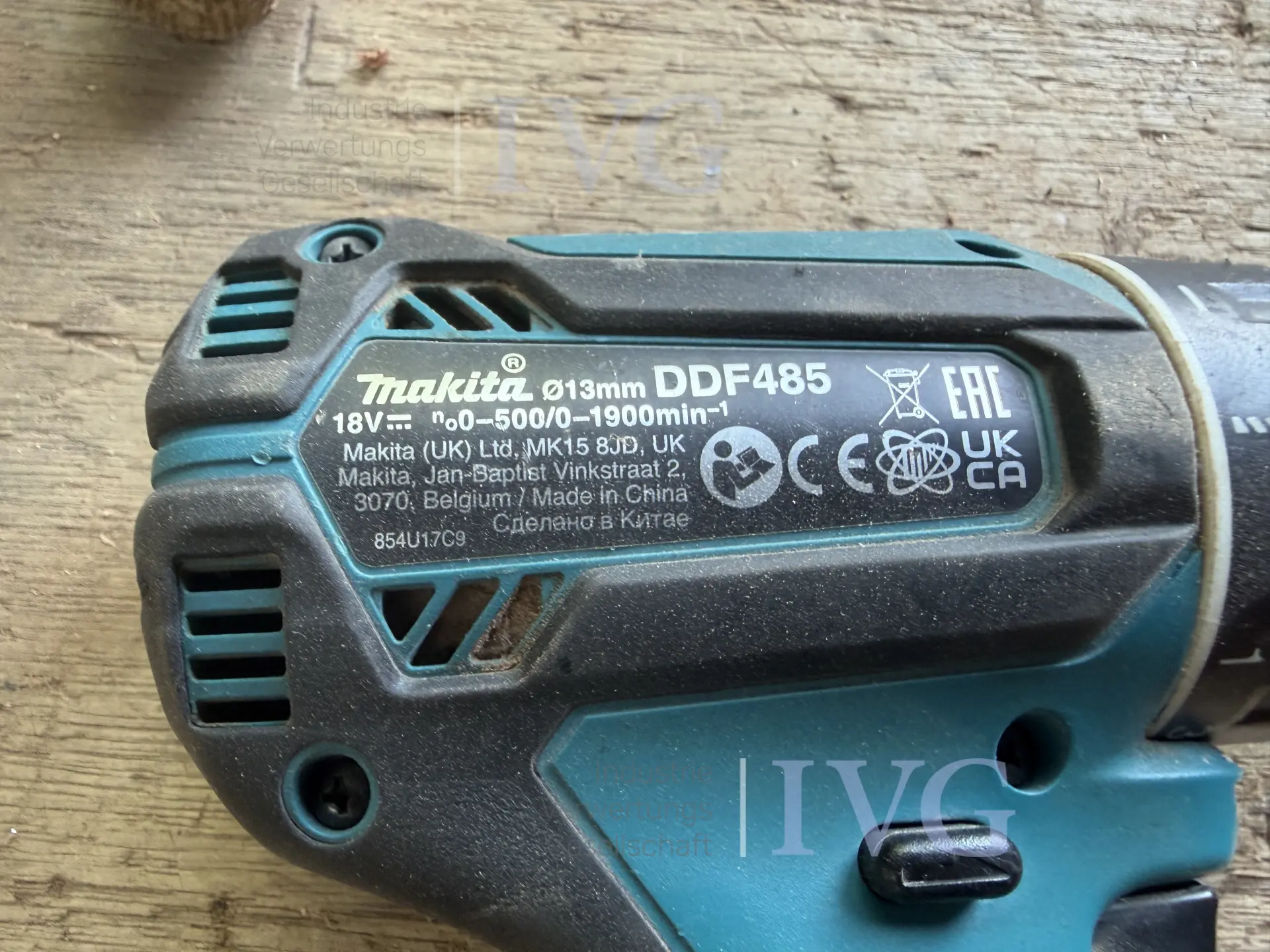 Akku-Schrauber MAKITA DDF485 – foto 3 – kavel bij IVG, Nordhorn