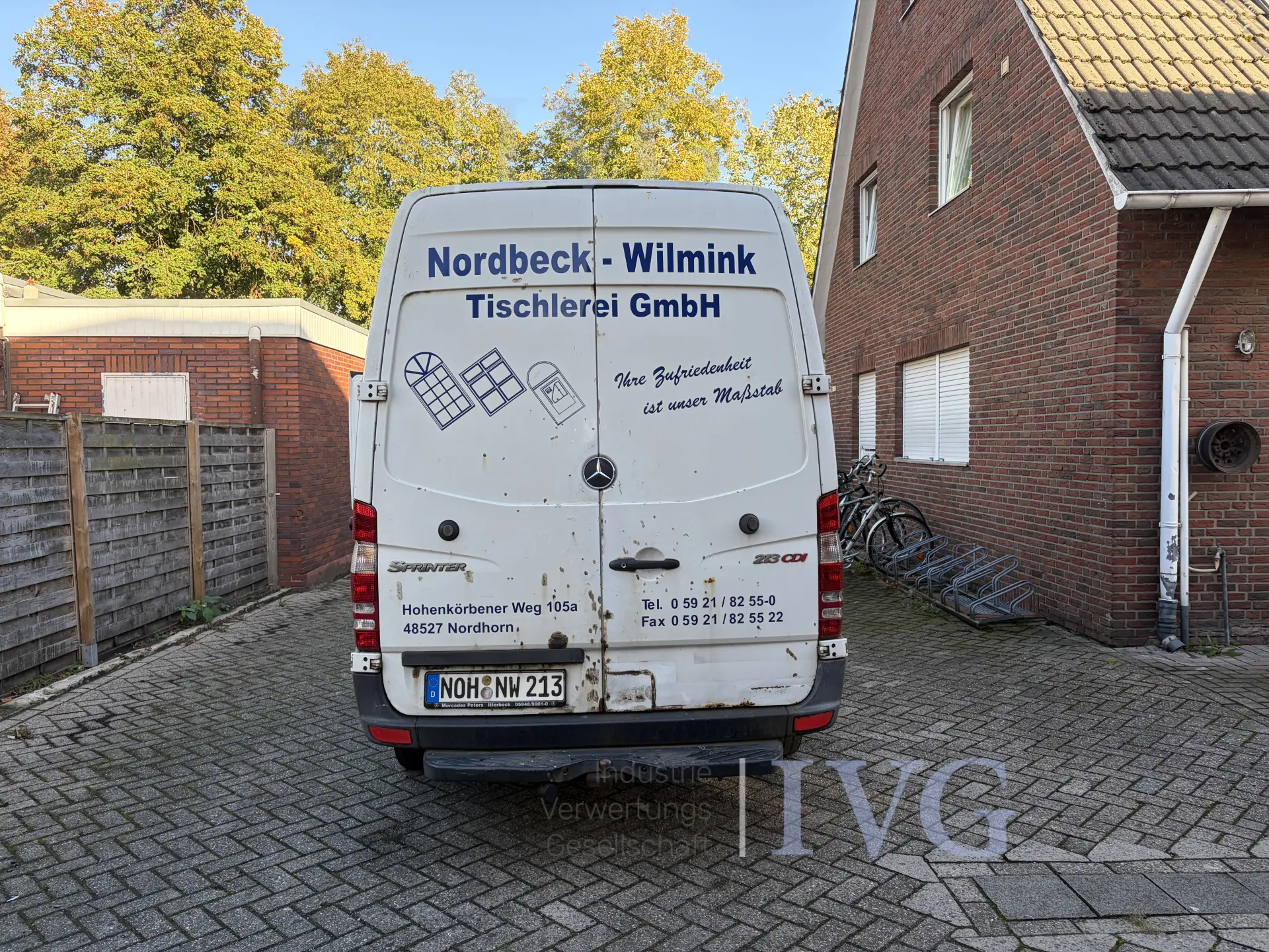 Lkw geschlossener Kasten MERCEDES-BENZ Sprinter 213 CDI – foto 5 – kavel bij IVG, Nordhorn