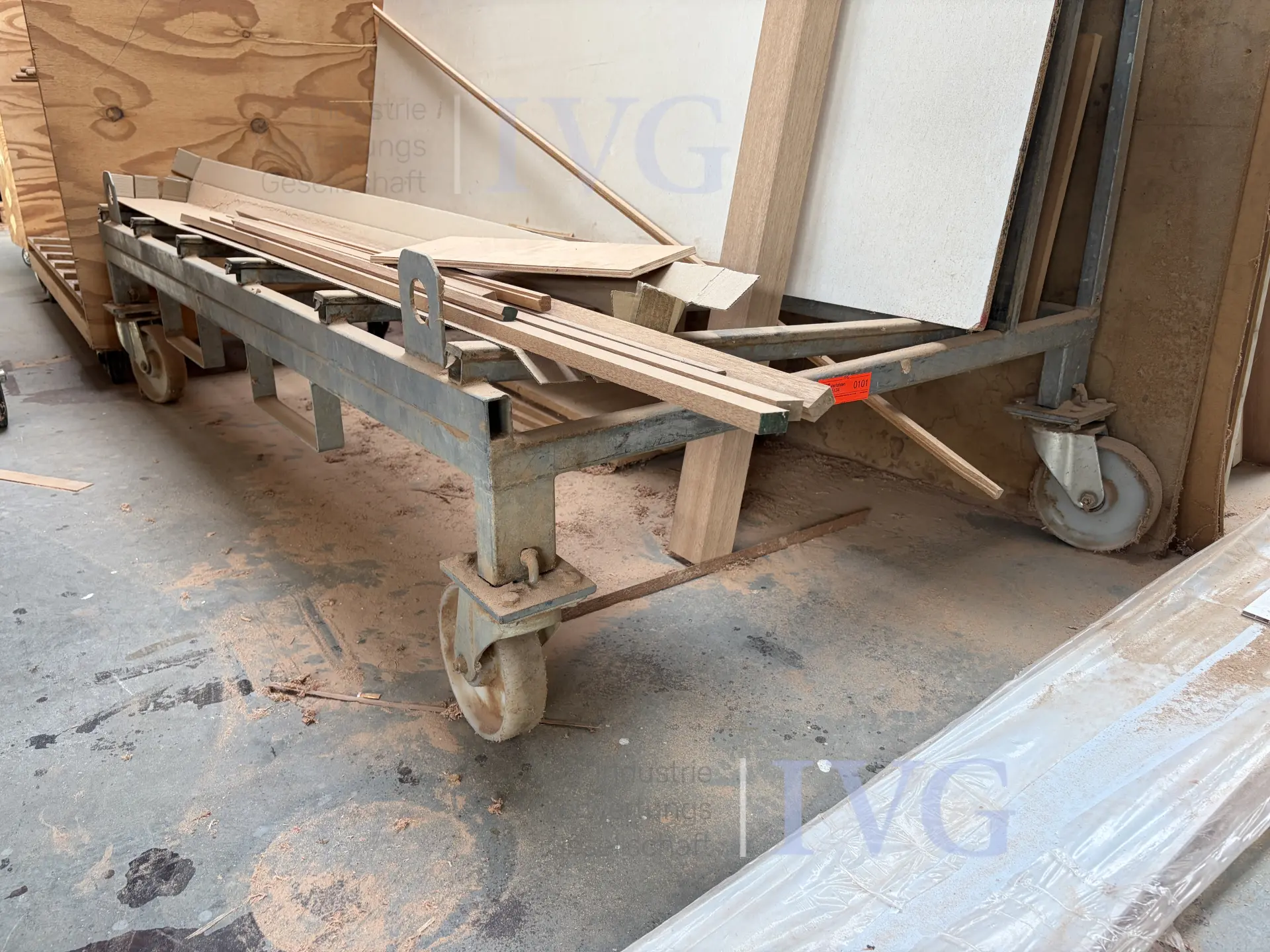 Fensterrahmen- und Haustüren-Stahl-Transportwagen (verzinkt) – foto 5 – kavel bij IVG, Nordhorn