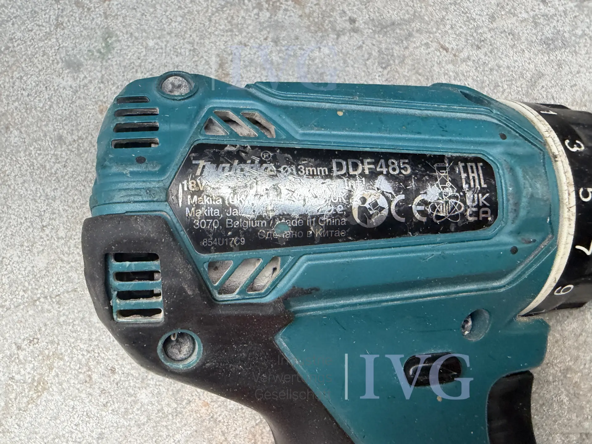 Akku-Schrauber MAKITA DDF485 – foto 2 – kavel bij IVG, Nordhorn