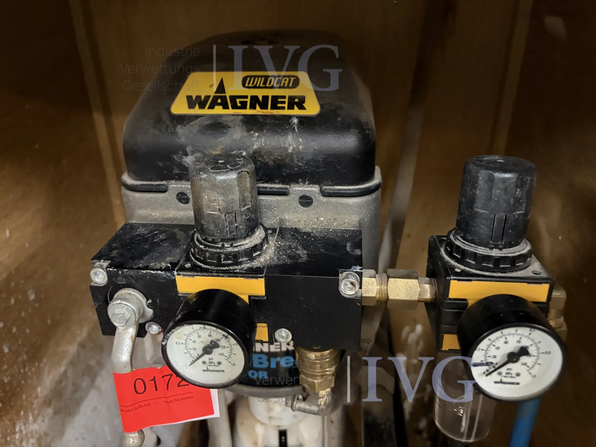 Lackier-Kolbenpumpe WAGNER Wildcat IceBreaker Motor – foto 4 – kavel bij IVG, Nordhorn