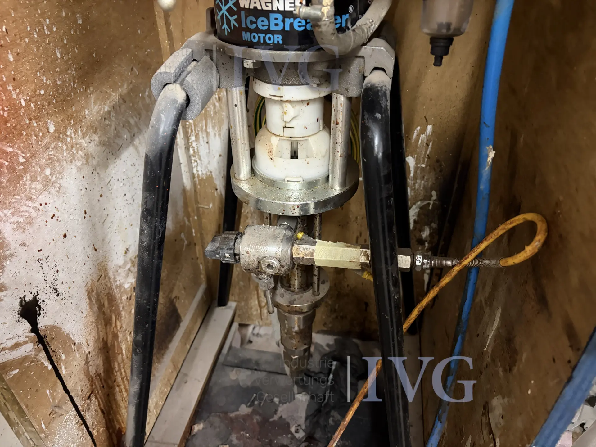 Lackier-Kolbenpumpe WAGNER Wildcat IceBreaker Motor – foto 5 – kavel bij IVG, Nordhorn