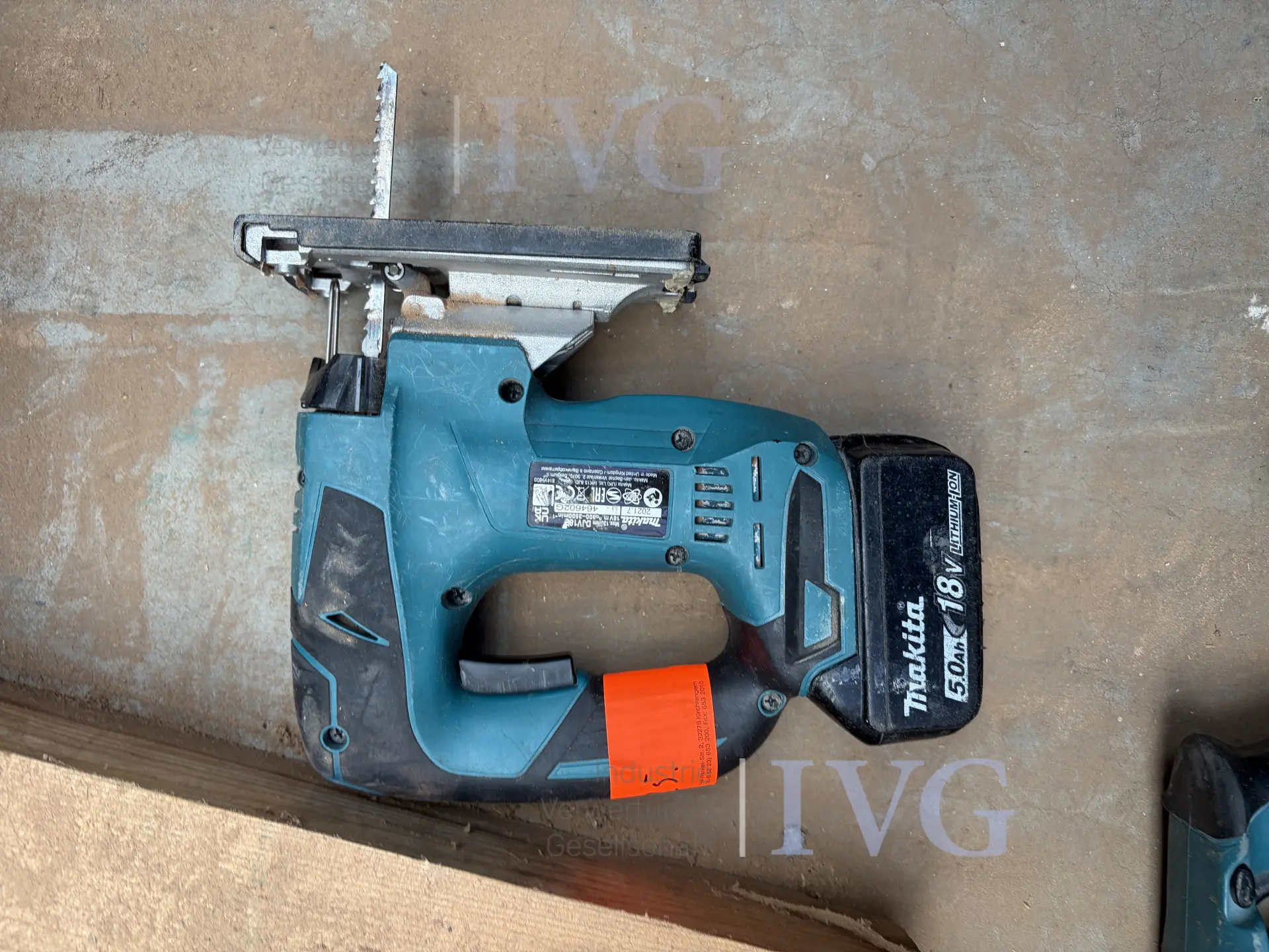 MAKITA DJV182 accu-decoupeerzaag – foto 2 – kavel bij IVG, Nordhorn