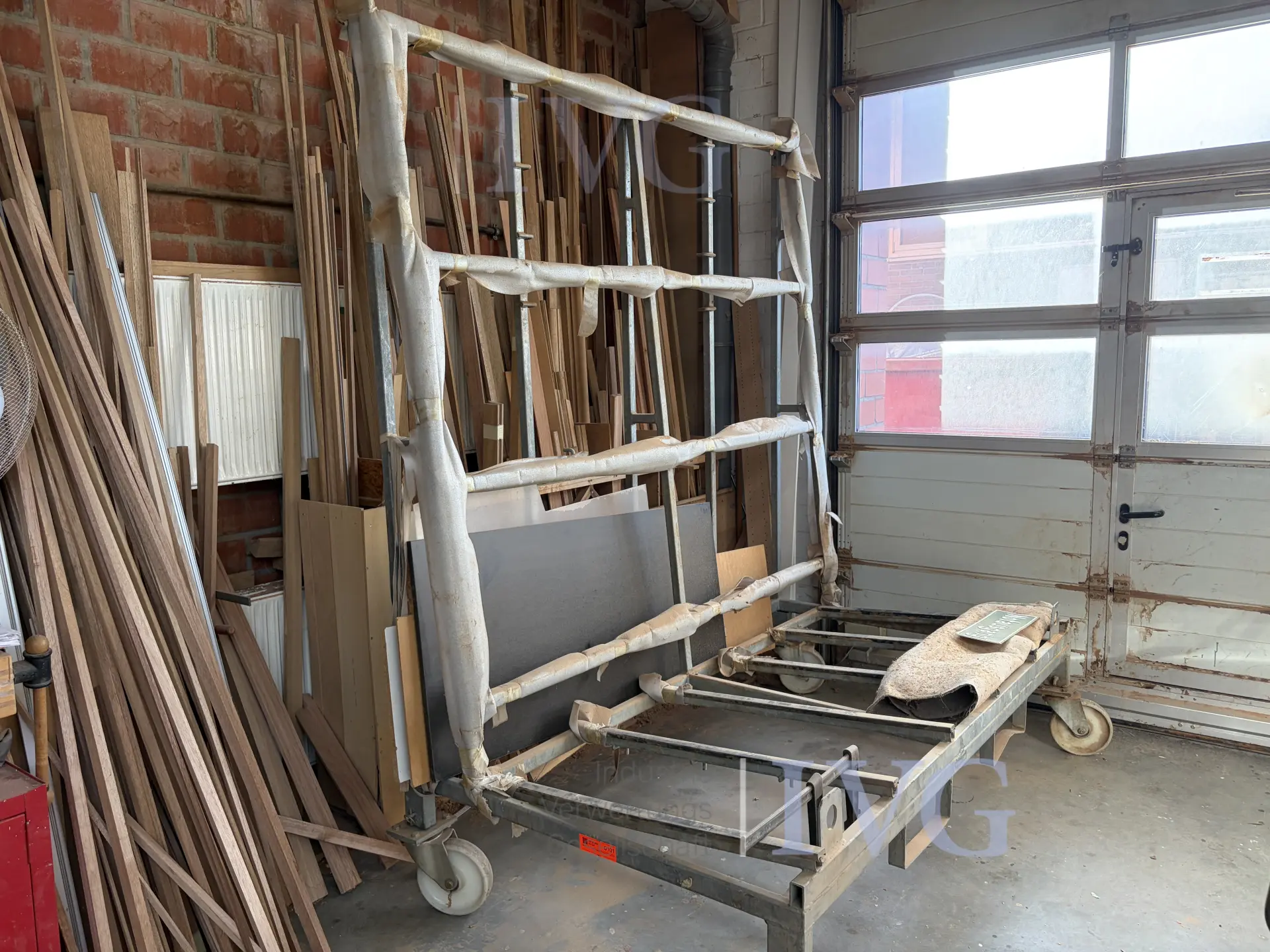 Fensterrahmen- und Haustüren-Stahl-Transportwagen (verzinkt) – foto 2 – kavel bij IVG, Nordhorn