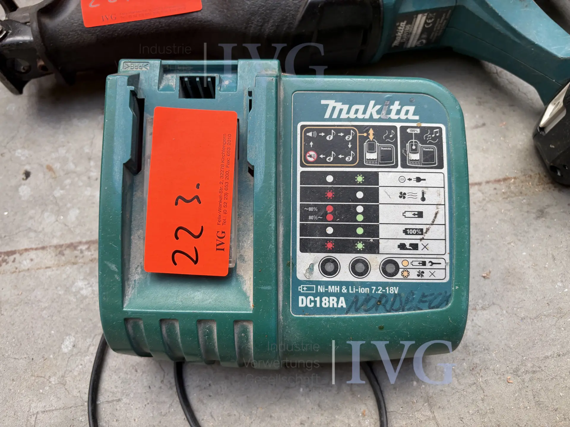 Akku-Reciprosäge MAKITA DJR186 – foto 2 – kavel bij IVG, Nordhorn