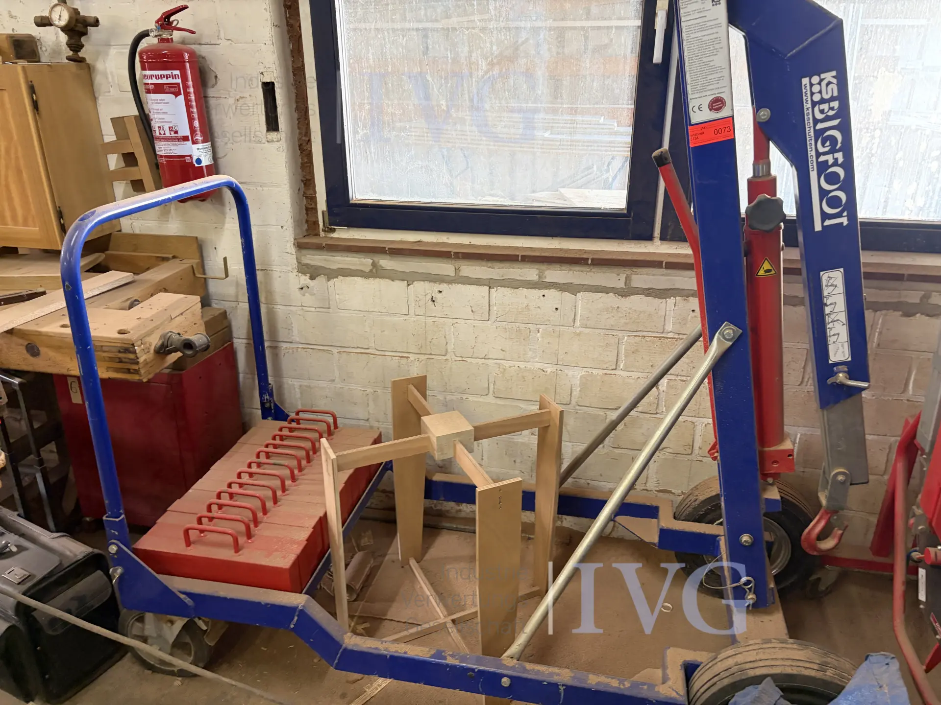 mobiler hydraulischer Motorheber KS Big Foot 450 – foto 3 – kavel bij IVG, Nordhorn