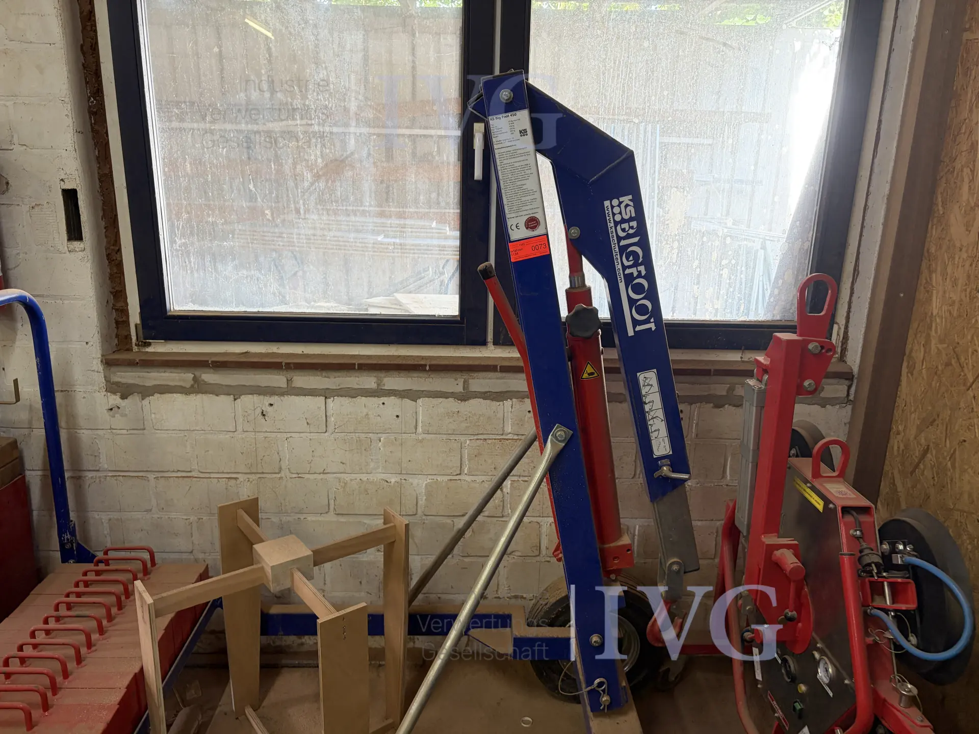 mobiler hydraulischer Motorheber KS Big Foot 450 – foto 2 – kavel bij IVG, Nordhorn