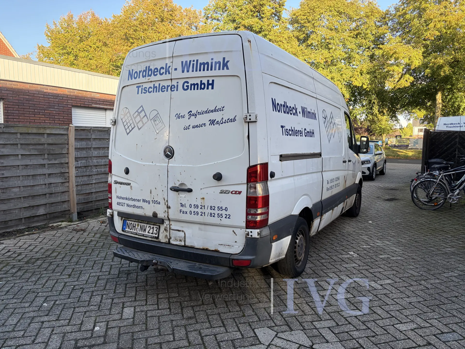 Lkw geschlossener Kasten MERCEDES-BENZ Sprinter 213 CDI – foto 4 – kavel bij IVG, Nordhorn