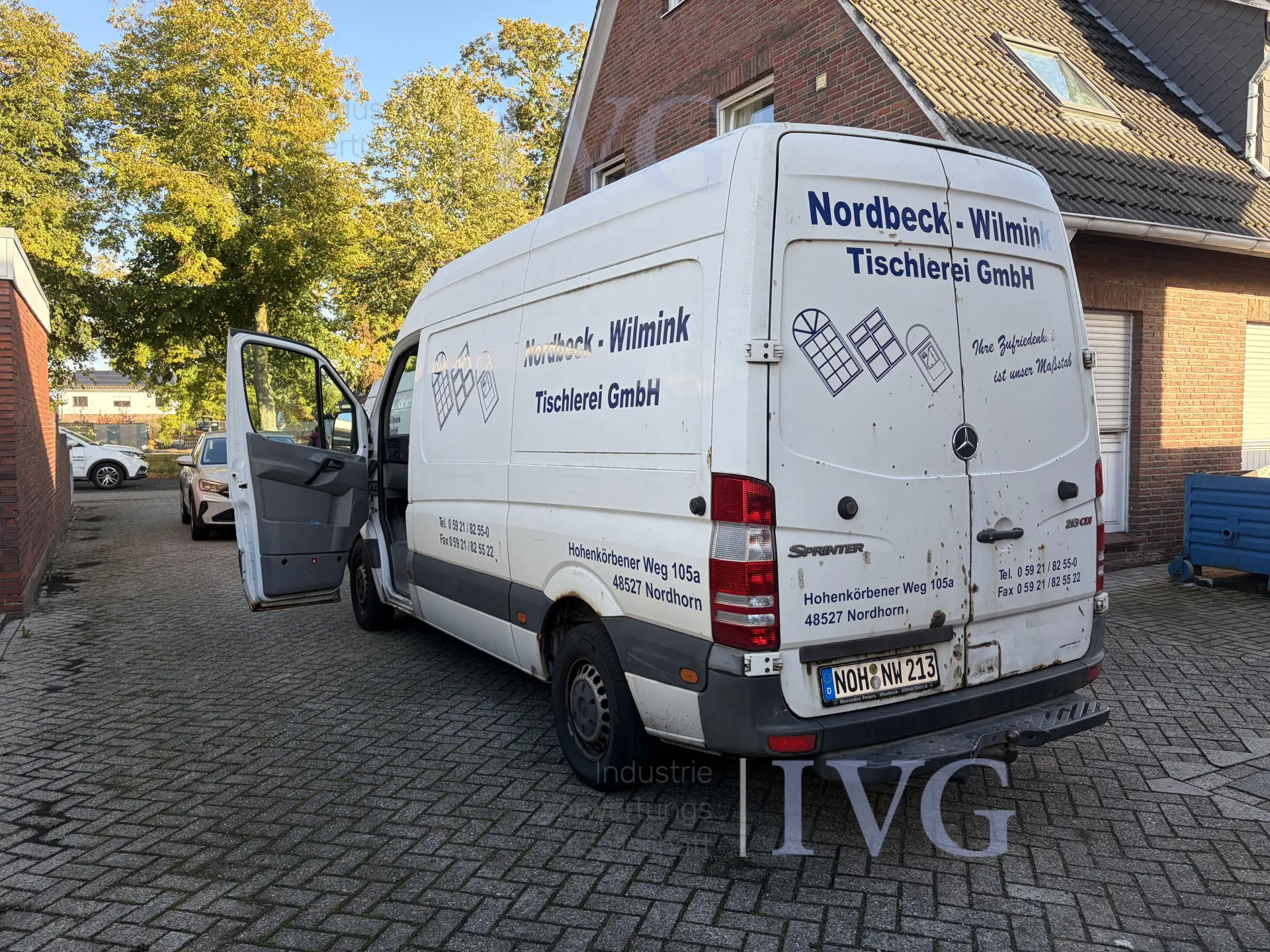 Lkw geschlossener Kasten MERCEDES-BENZ Sprinter 213 CDI – foto 6 – kavel bij IVG, Nordhorn