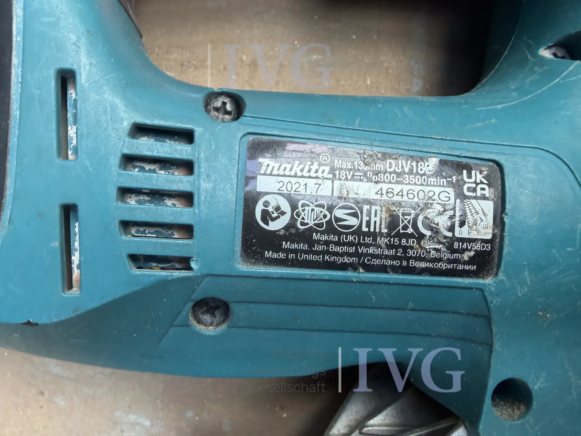 MAKITA DJV182 accu-decoupeerzaag – foto 3 – kavel bij IVG, Nordhorn