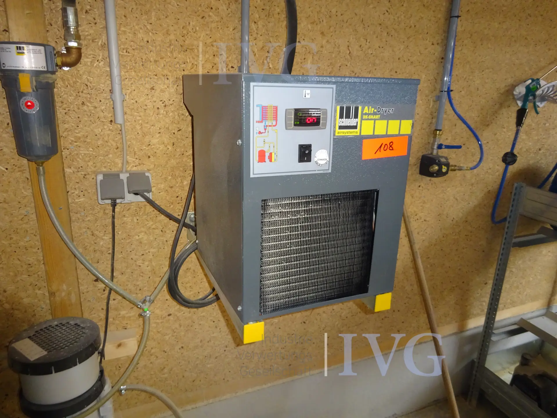 Compressorinstallatie SCHNEIDER AirMaster AM B 5,5 13 – foto 4 – kavel bij IVG, Seulingen