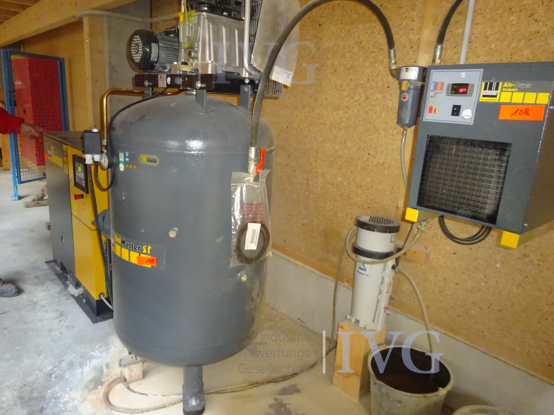 Compressorinstallatie SCHNEIDER AirMaster AM B 5,5 13 – foto 12 – kavel bij IVG, Seulingen