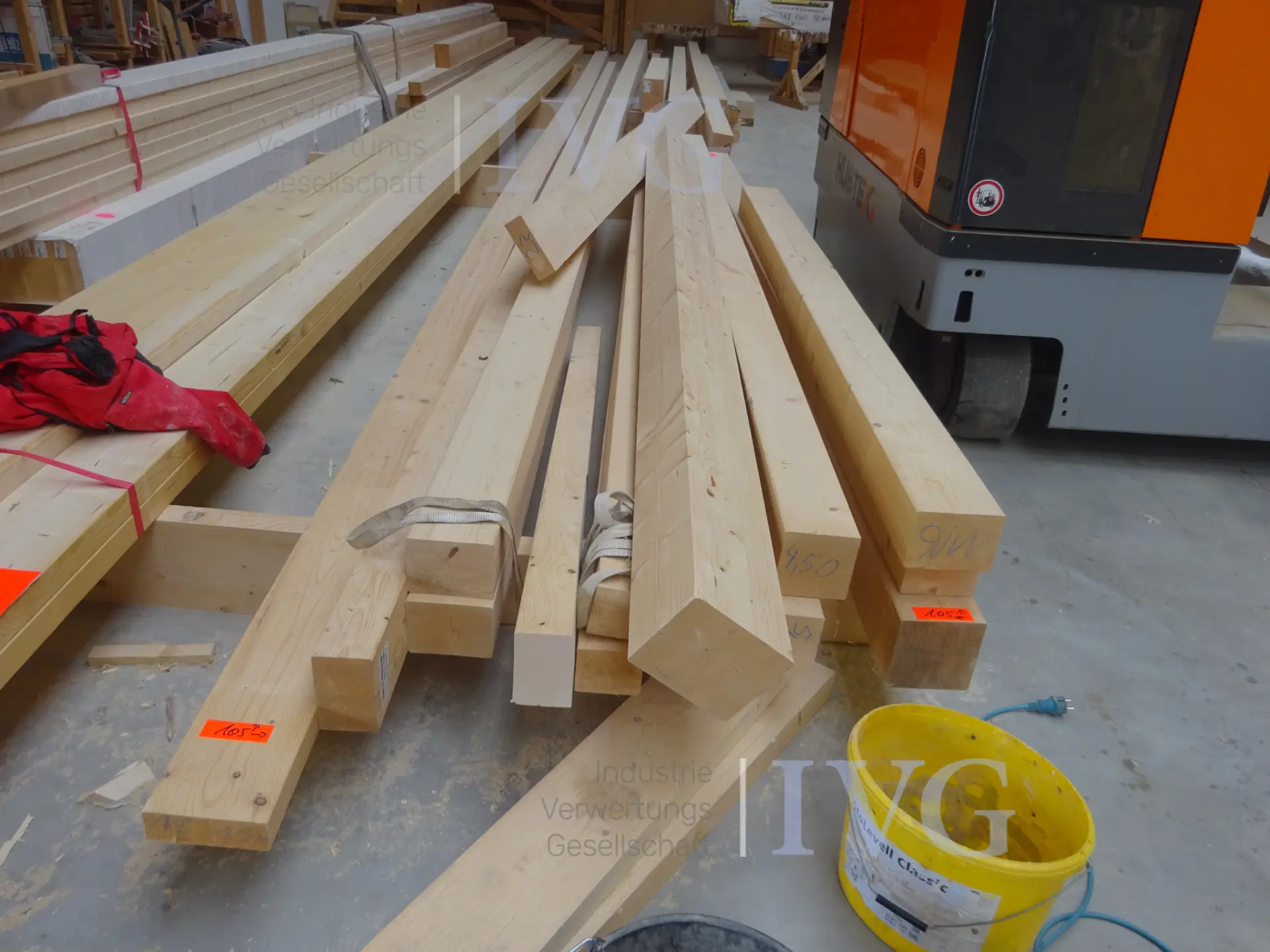 Posten Bau- und Konstruktionsholz – foto 3 – kavel bij IVG, Seulingen