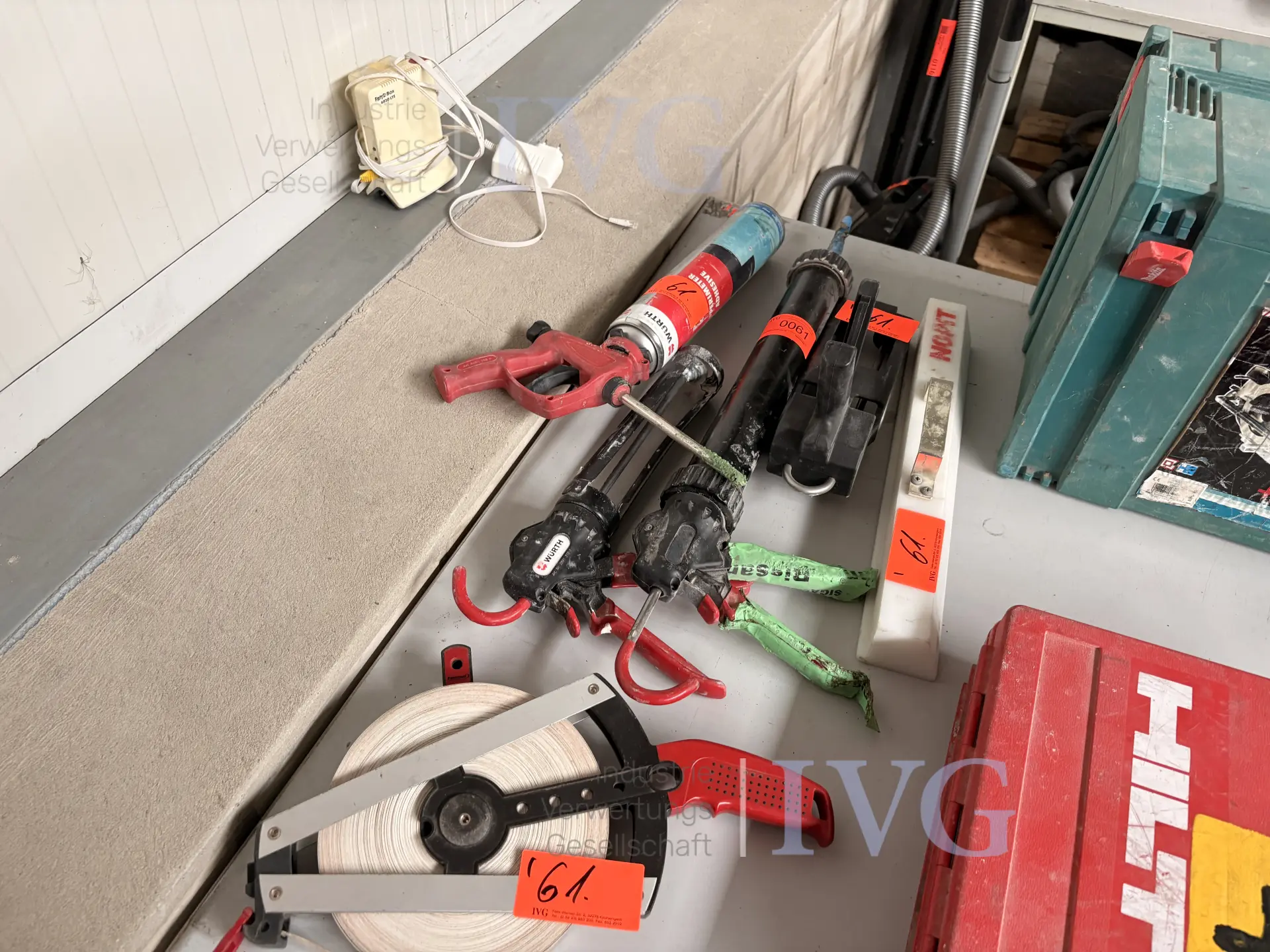 Posten Kartuschenpressen – foto 6 – kavel bij IVG, Kirchlengern