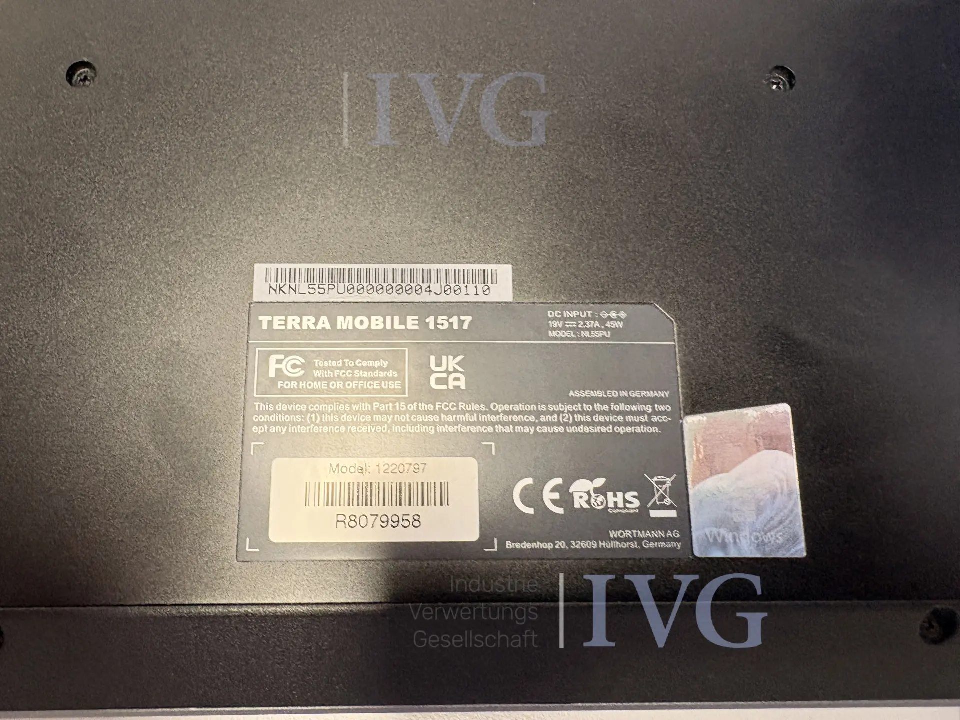 Notebook TERRA Mobile 1517 – foto 6 – kavel bij IVG, Kirchlengern