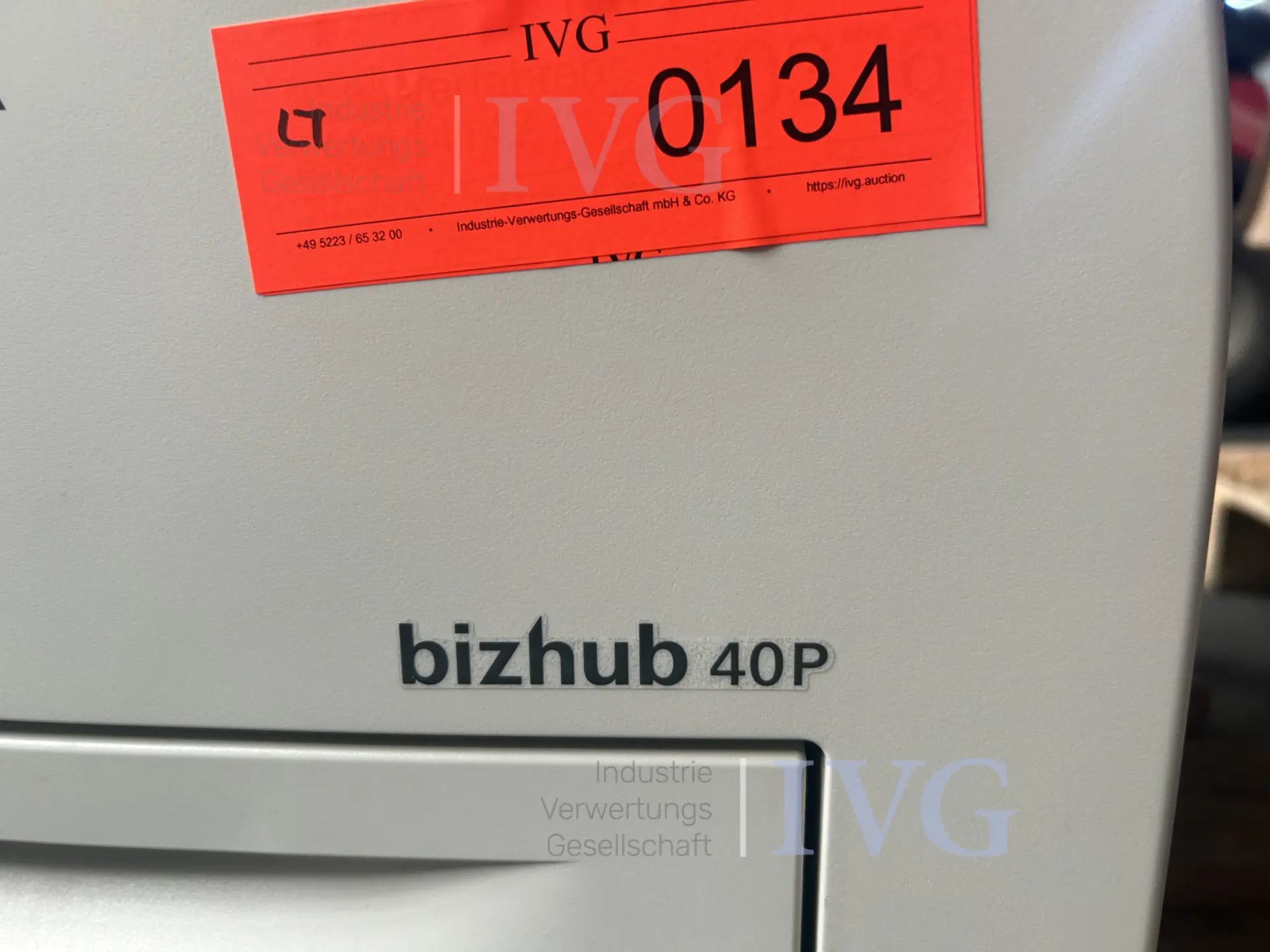 Drucker KONICA MINOLTA bizhub 400 – foto 2 – kavel bij IVG, Kirchlengern