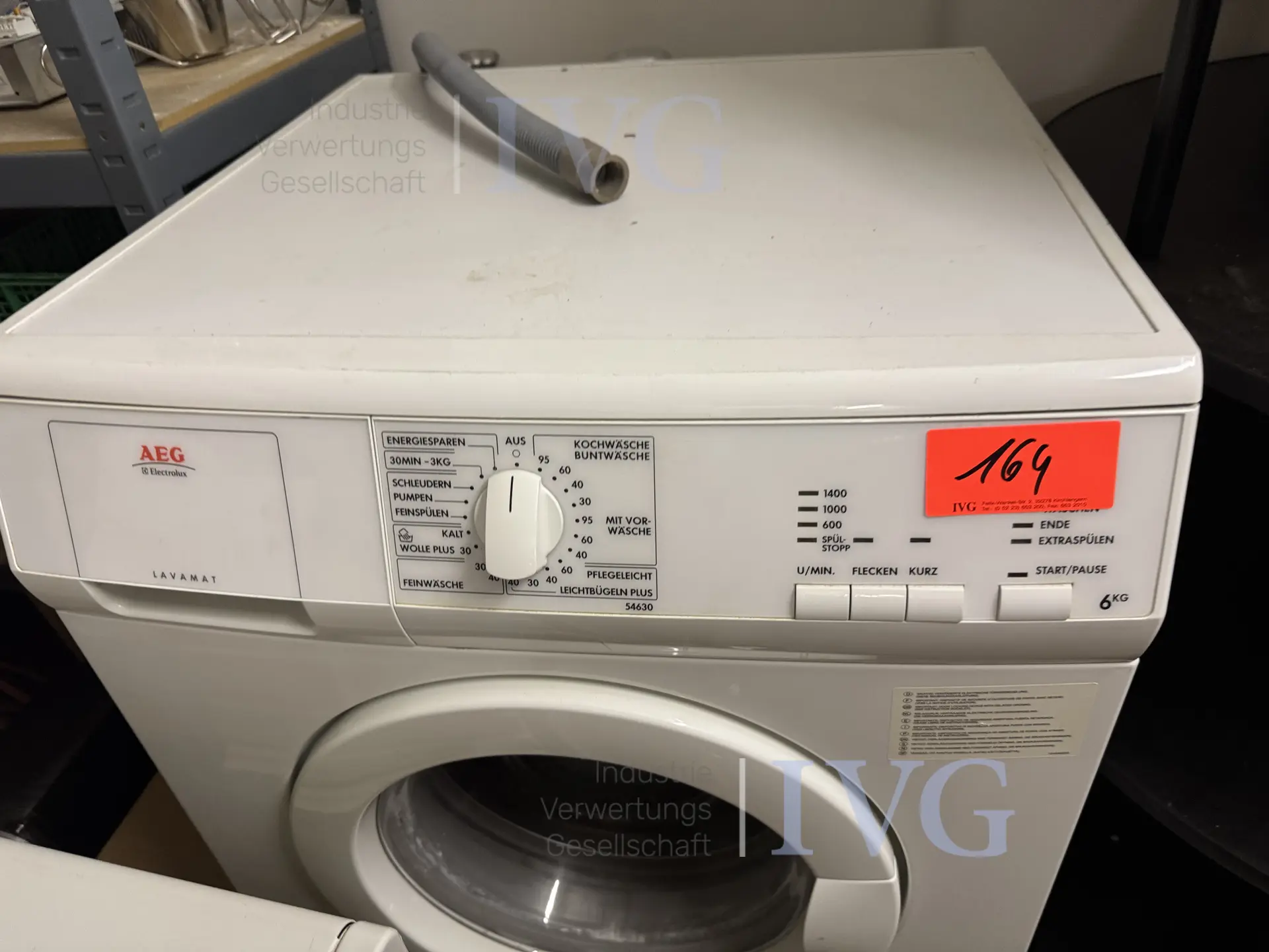 AEG-wasmachine – foto 2 – kavel bij IVG, Düsseldorf