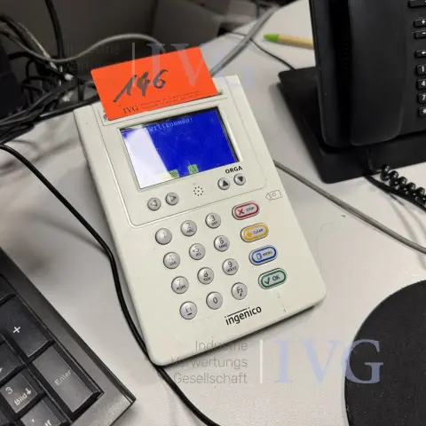 Lector de tarjetas de seguro médico INGENICO Healthcare Orga 6141