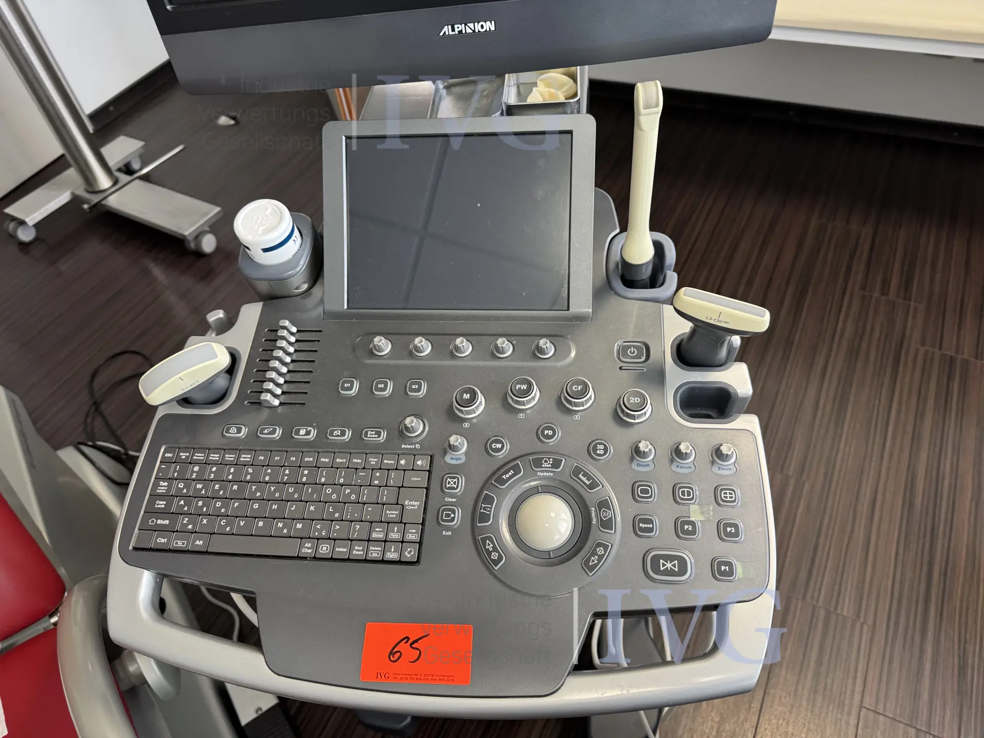 Ultrasone-apparaat ALPINION Ecube 8 – foto 2 – kavel bij IVG, Düsseldorf