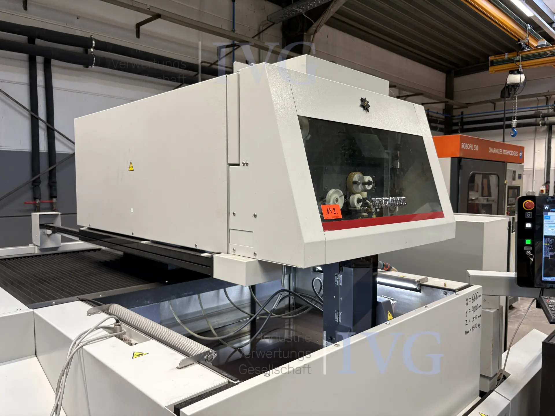 Draht-Erodiermaschine MITSUBISHI ELECTRIC MV2400S – foto 2 – kavel bij IVG, Espelkamp
