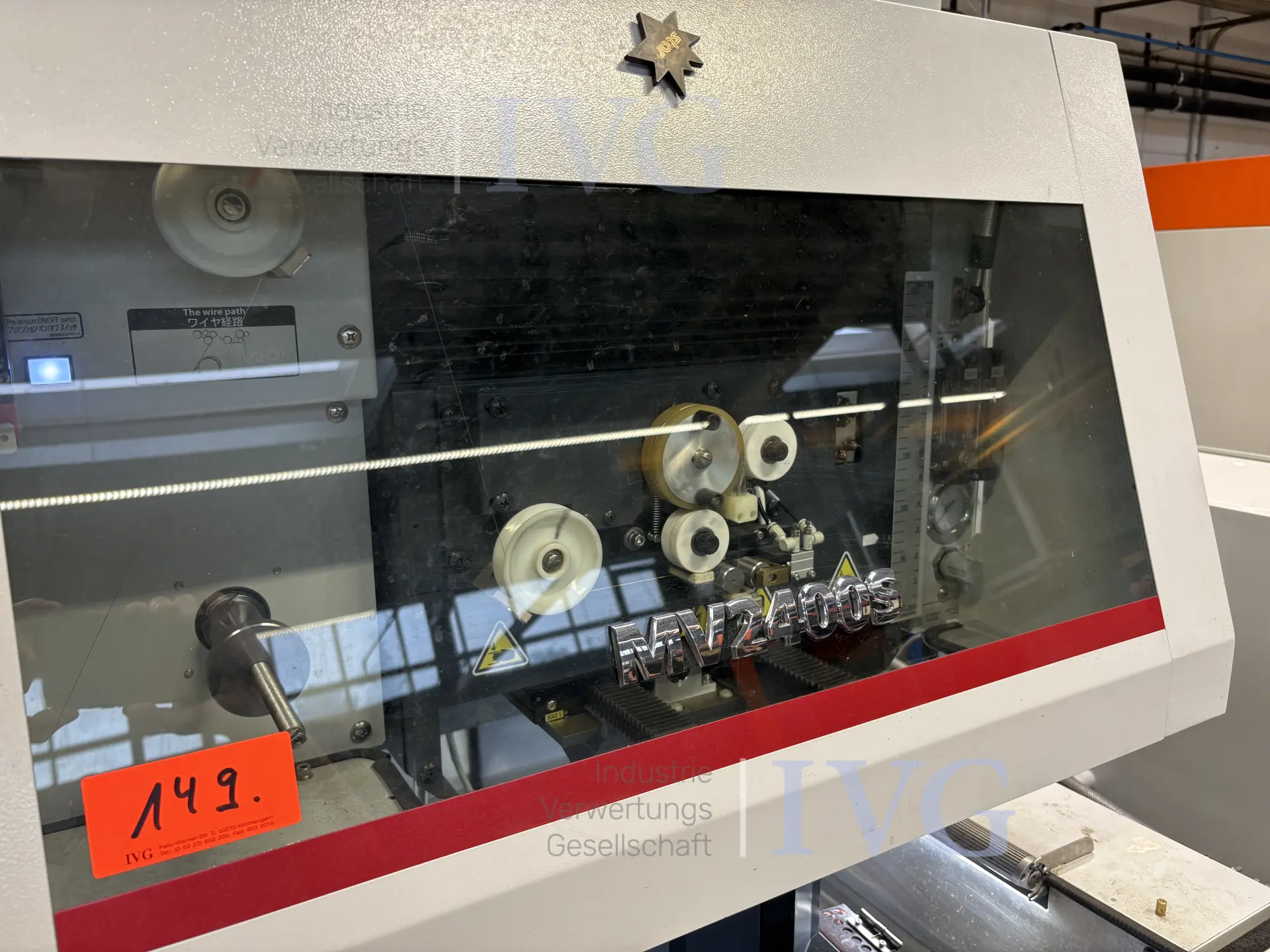 Draht-Erodiermaschine MITSUBISHI ELECTRIC MV2400S – foto 5 – kavel bij IVG, Espelkamp