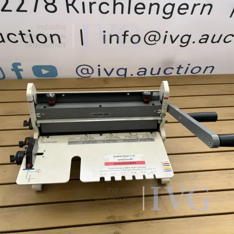 Buchbindegerät MARTIN YALE 36WI