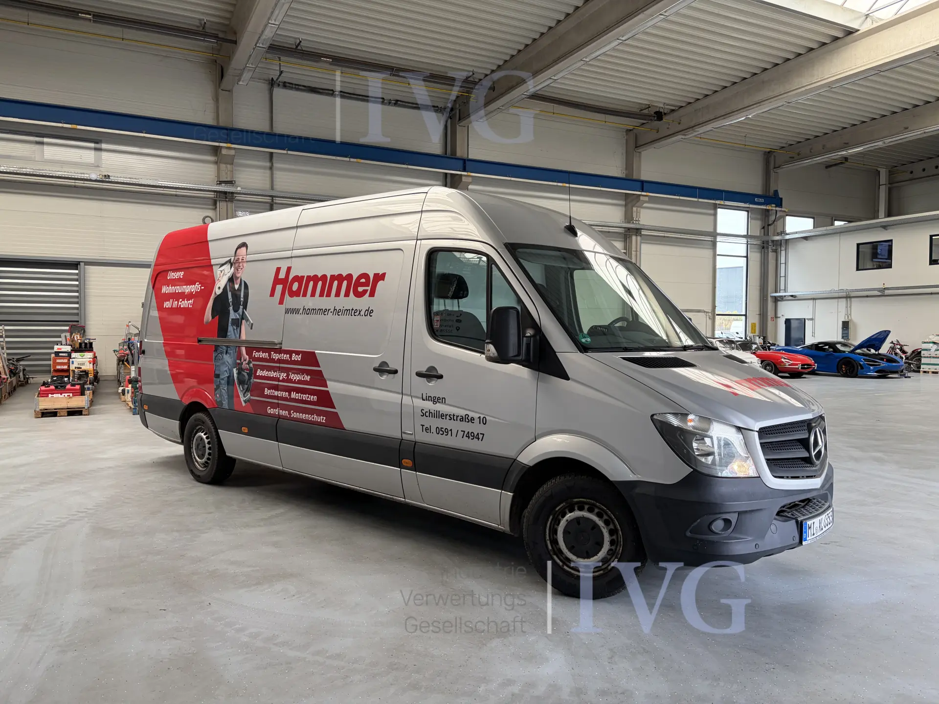 Van MERCEDES-BENZ Sprinter – foto 5 – kavel bij IVG, Porta Westfalica