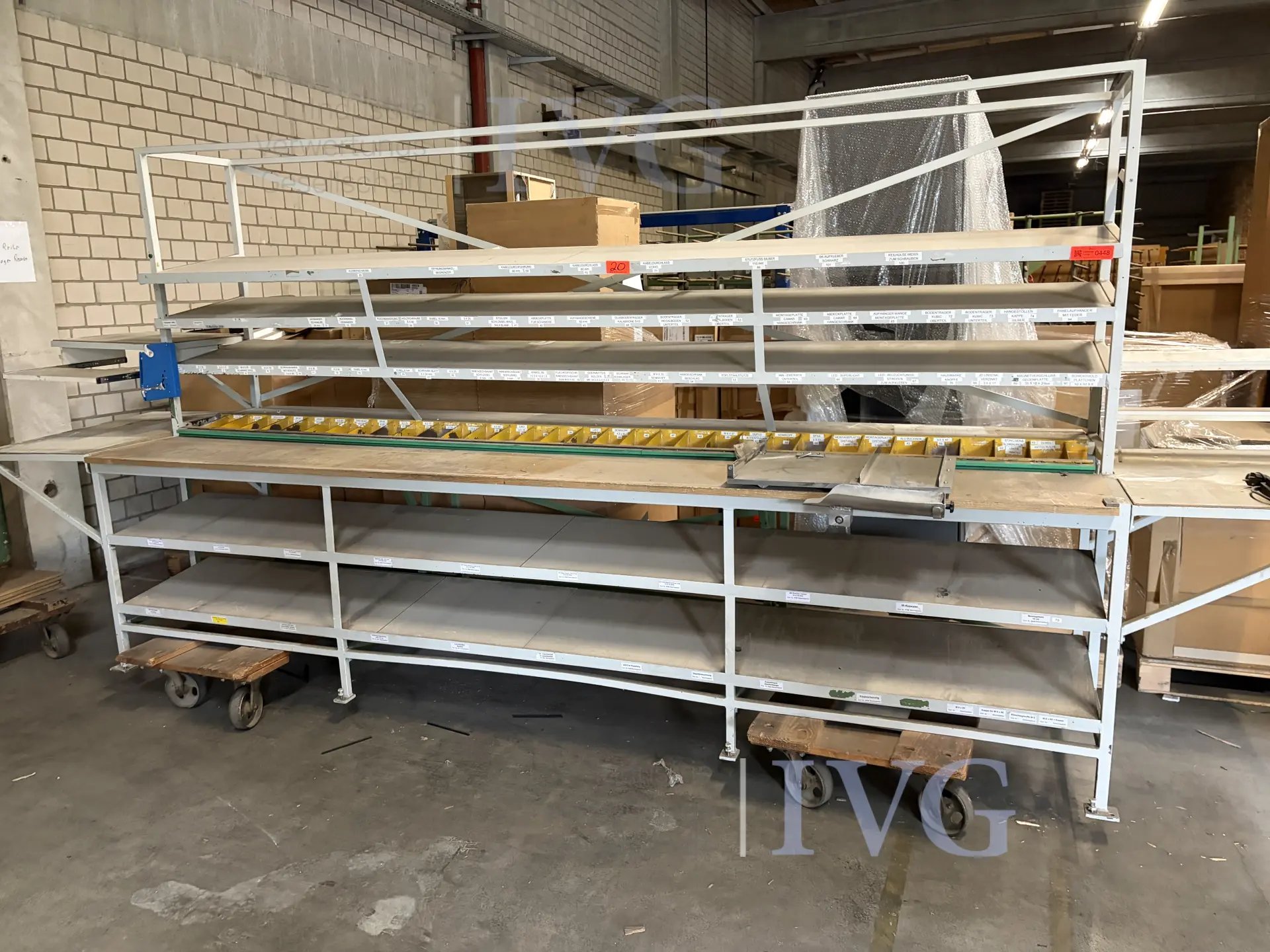 Arbeitstisch zum Packen von Beschlagbeutel – foto 6 – kavel bij IVG, Salzkotten-Mantinghausen