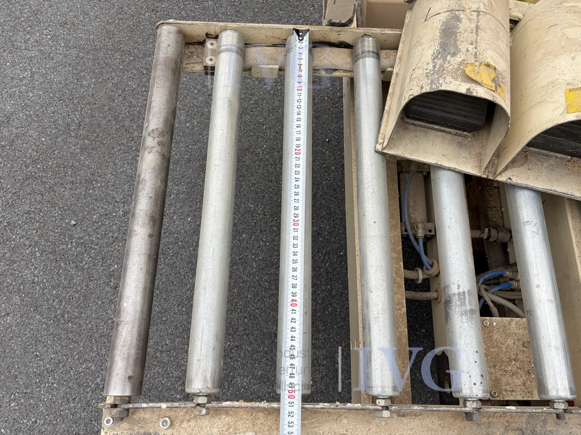 Heftafel met schaarmechanisme en stootrand – foto 9 – kavel bij IVG, Salzkotten-Mantinghausen