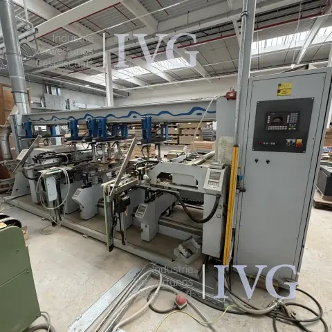 WEEKE BST 500 through-feed drilling machine