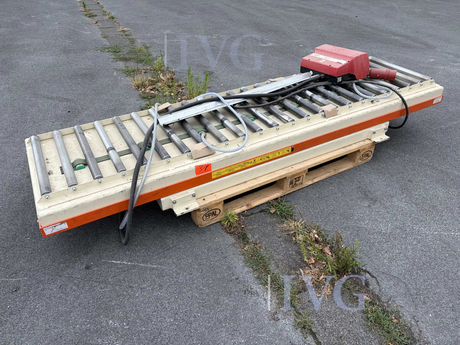 Heftafel met schaarmechanisme – foto 11 – kavel bij IVG, Salzkotten-Mantinghausen