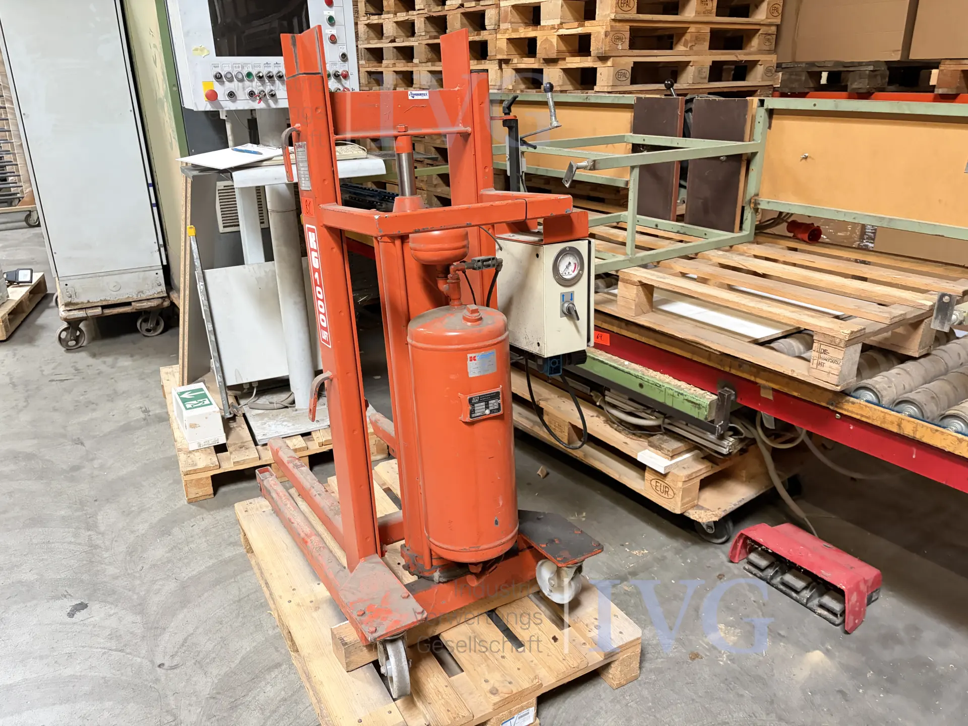 Hochhubwagen QUICK WOOD AKA – foto 3 – kavel bij IVG, Salzkotten-Mantinghausen