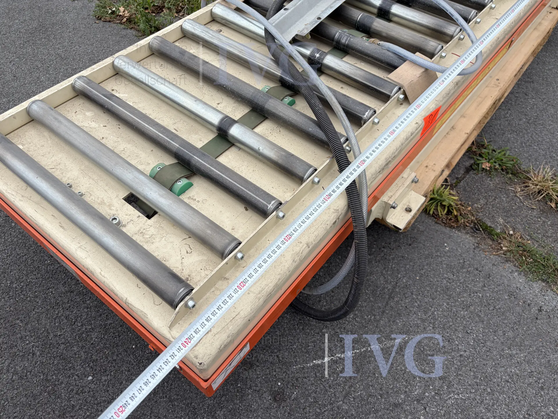 Heftafel met schaarmechanisme – foto 6 – kavel bij IVG, Salzkotten-Mantinghausen