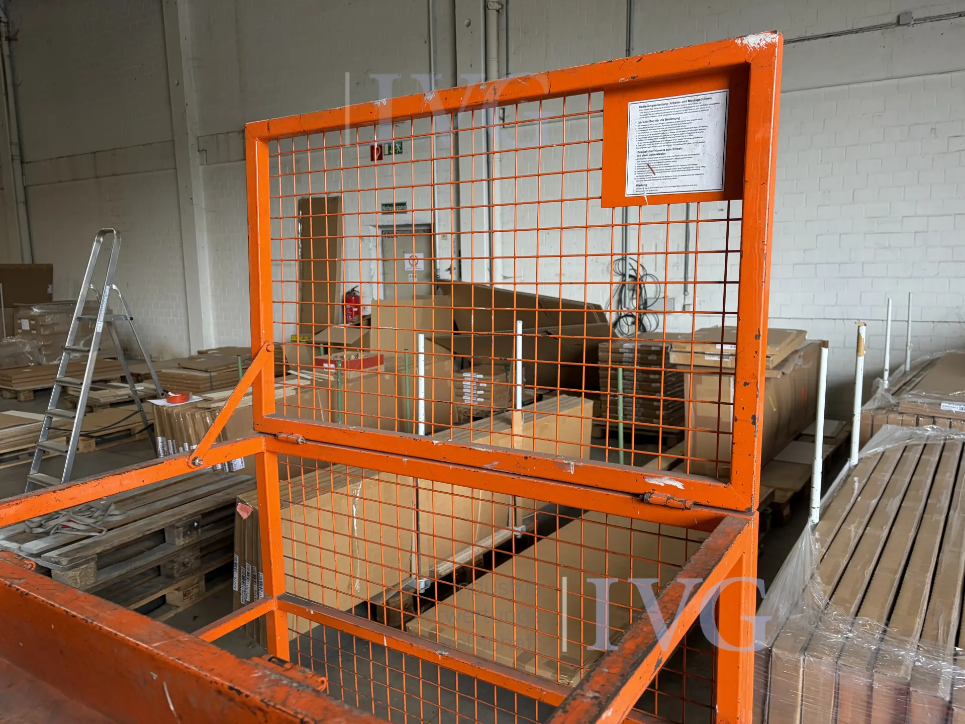 Montagekäfig für Stapler RMS AB – foto 4 – kavel bij IVG, Salzkotten-Mantinghausen