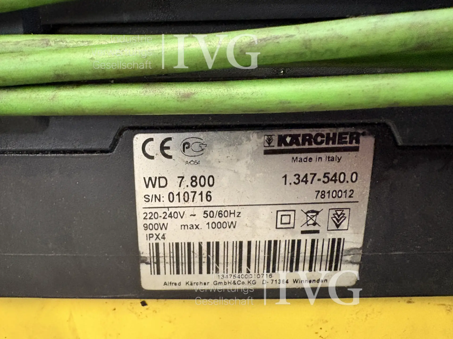 Industriesauger KÄRCHER – foto 4 – kavel bij IVG, Isenbüttel