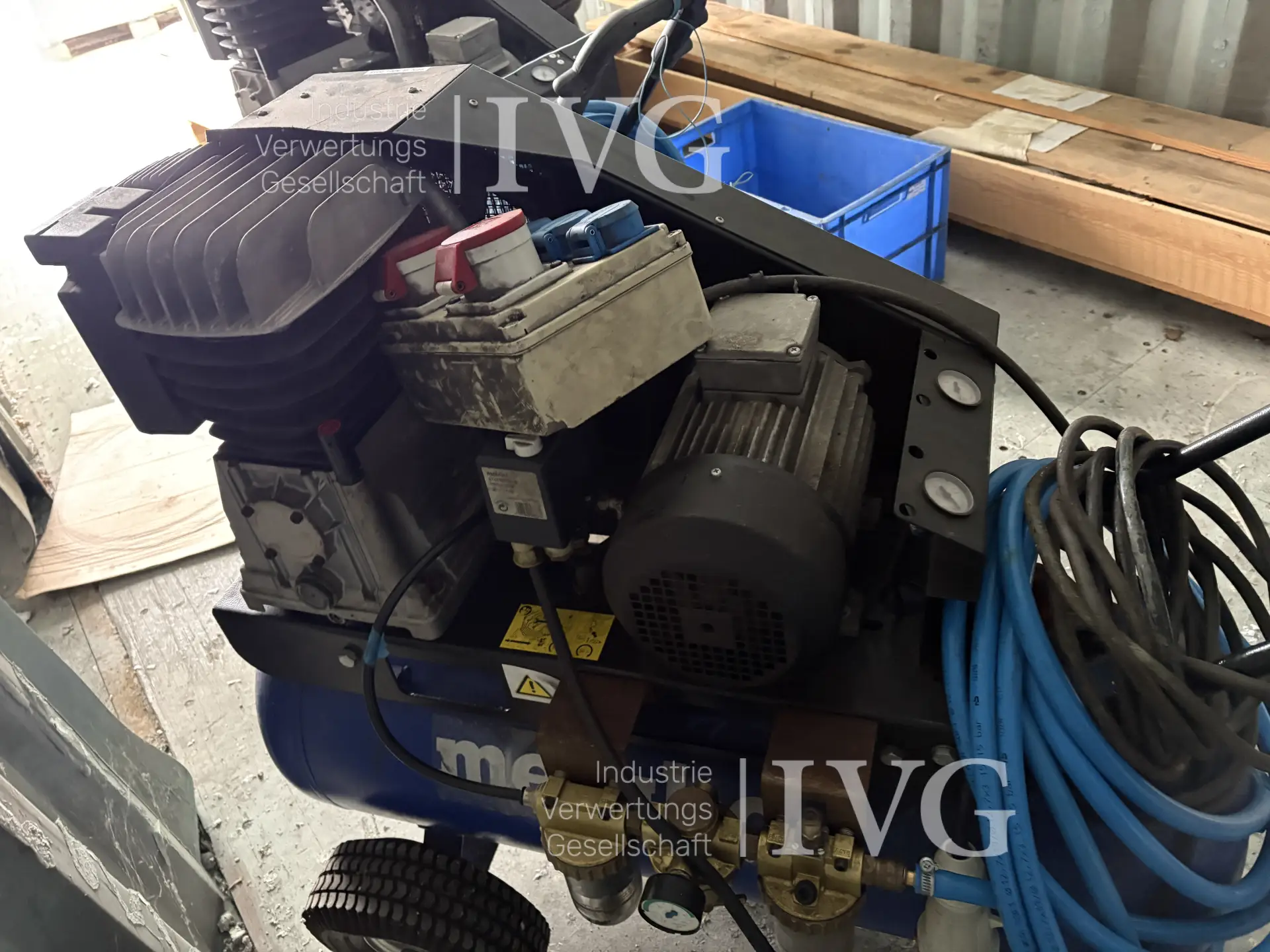 Kolbenkompressor METABO Mega 700 D – foto 3 – kavel bij IVG, Isenbüttel