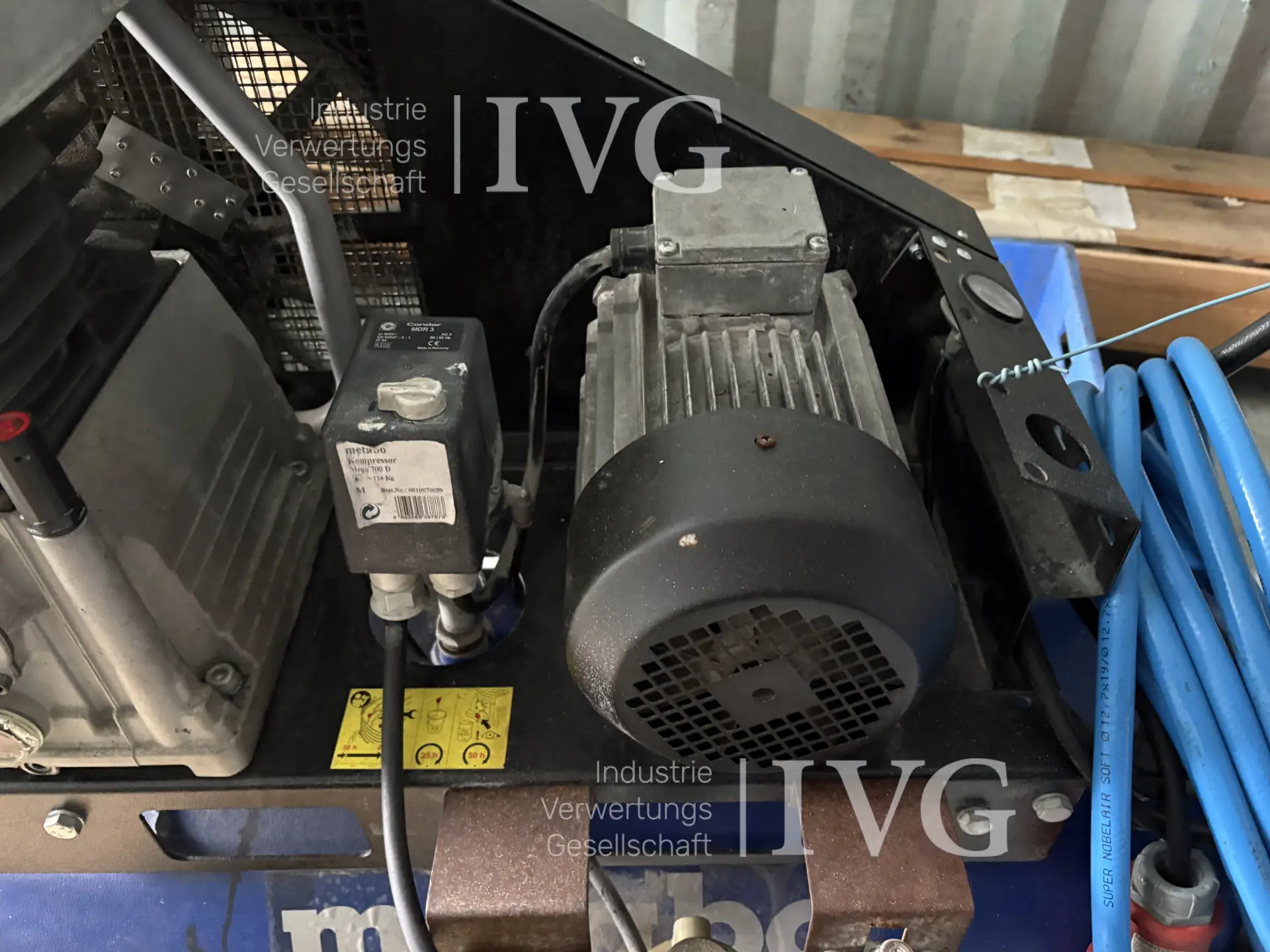 Kolbenkompressor METABO Mega 700 D – foto 2 – kavel bij IVG, Isenbüttel
