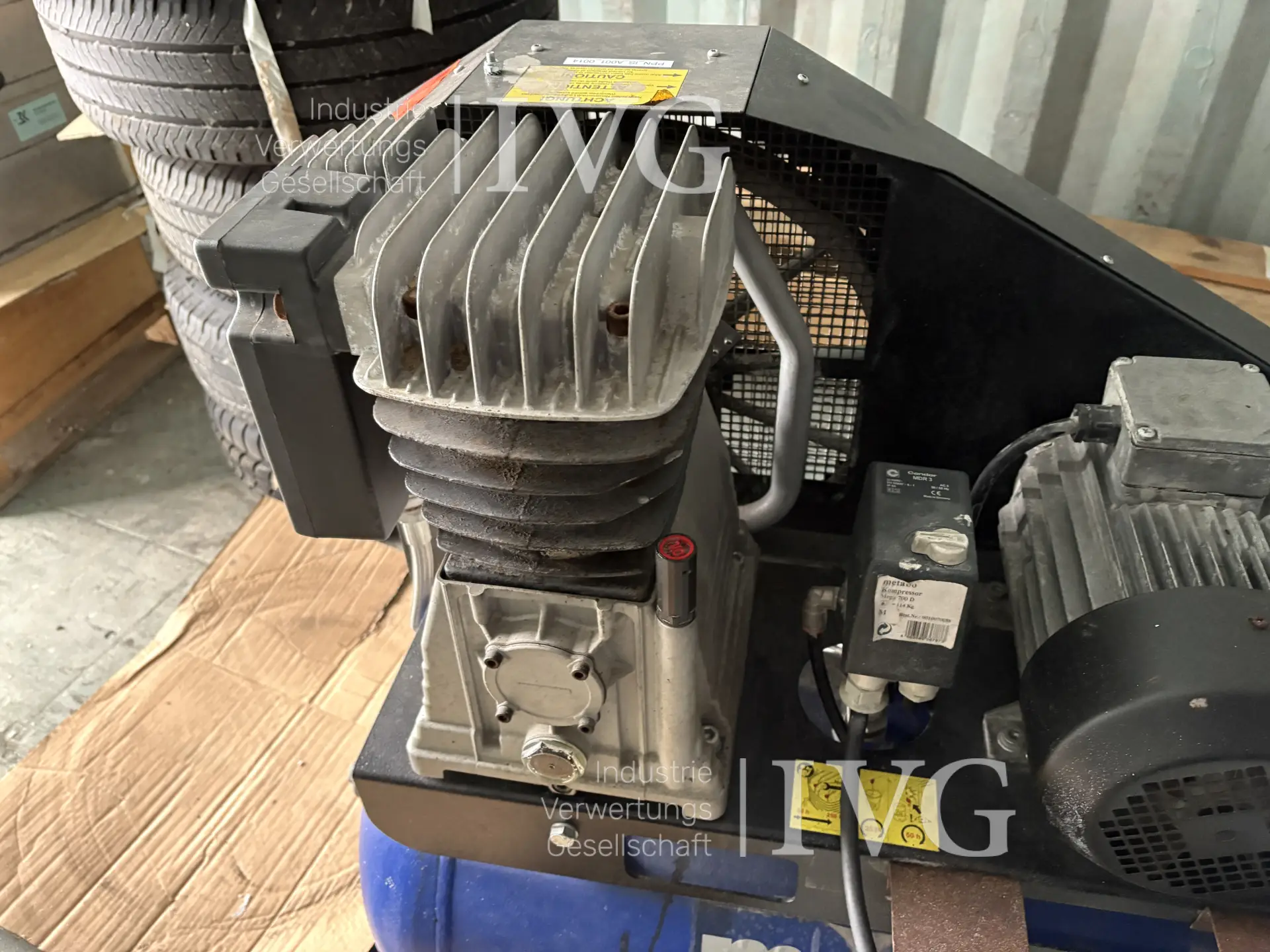 Kolbenkompressor METABO Mega 700 D – foto 3 – kavel bij IVG, Isenbüttel