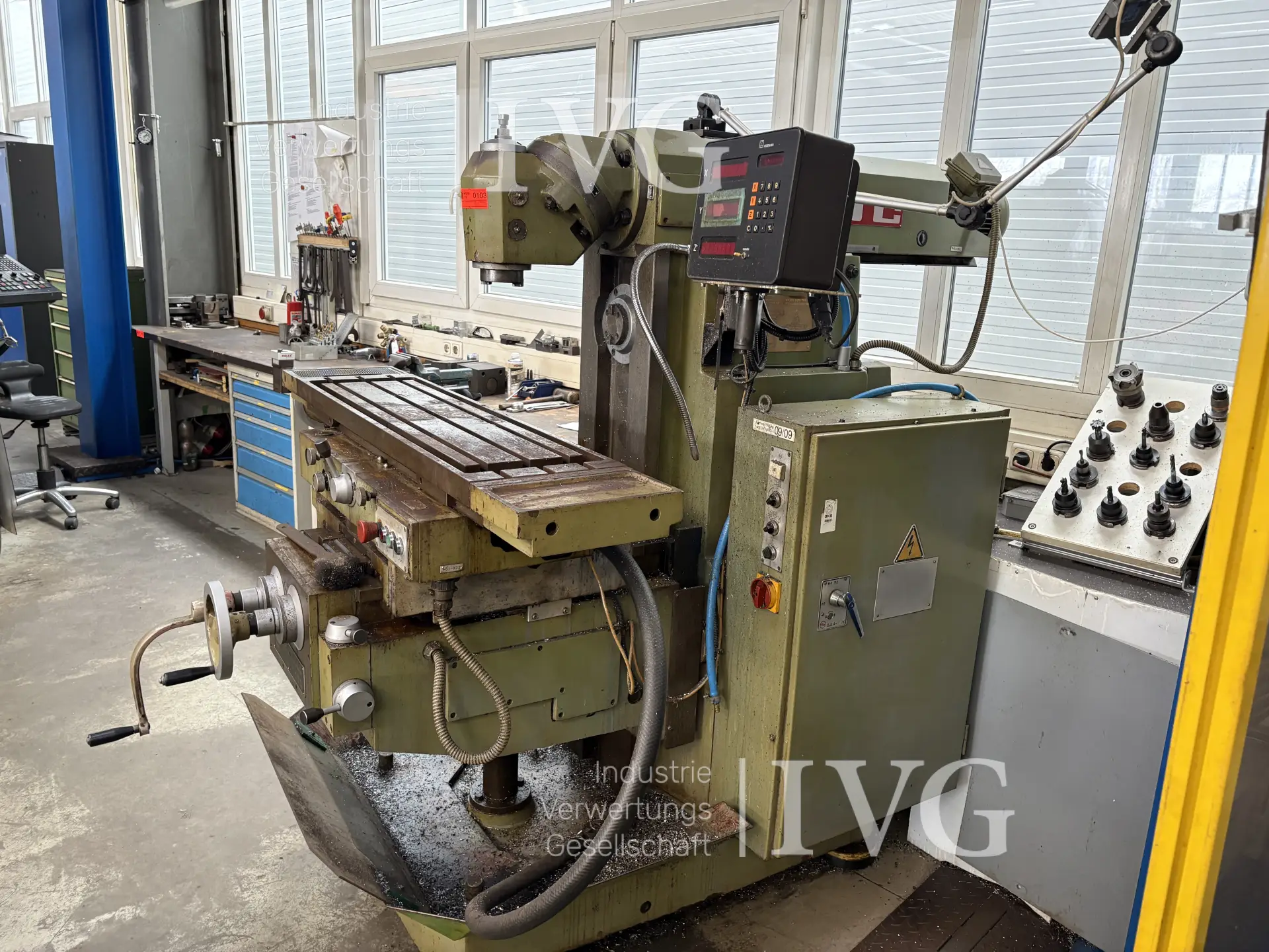Fräsmaschine QHYJC – foto 3 – kavel bij IVG, Isenbüttel
