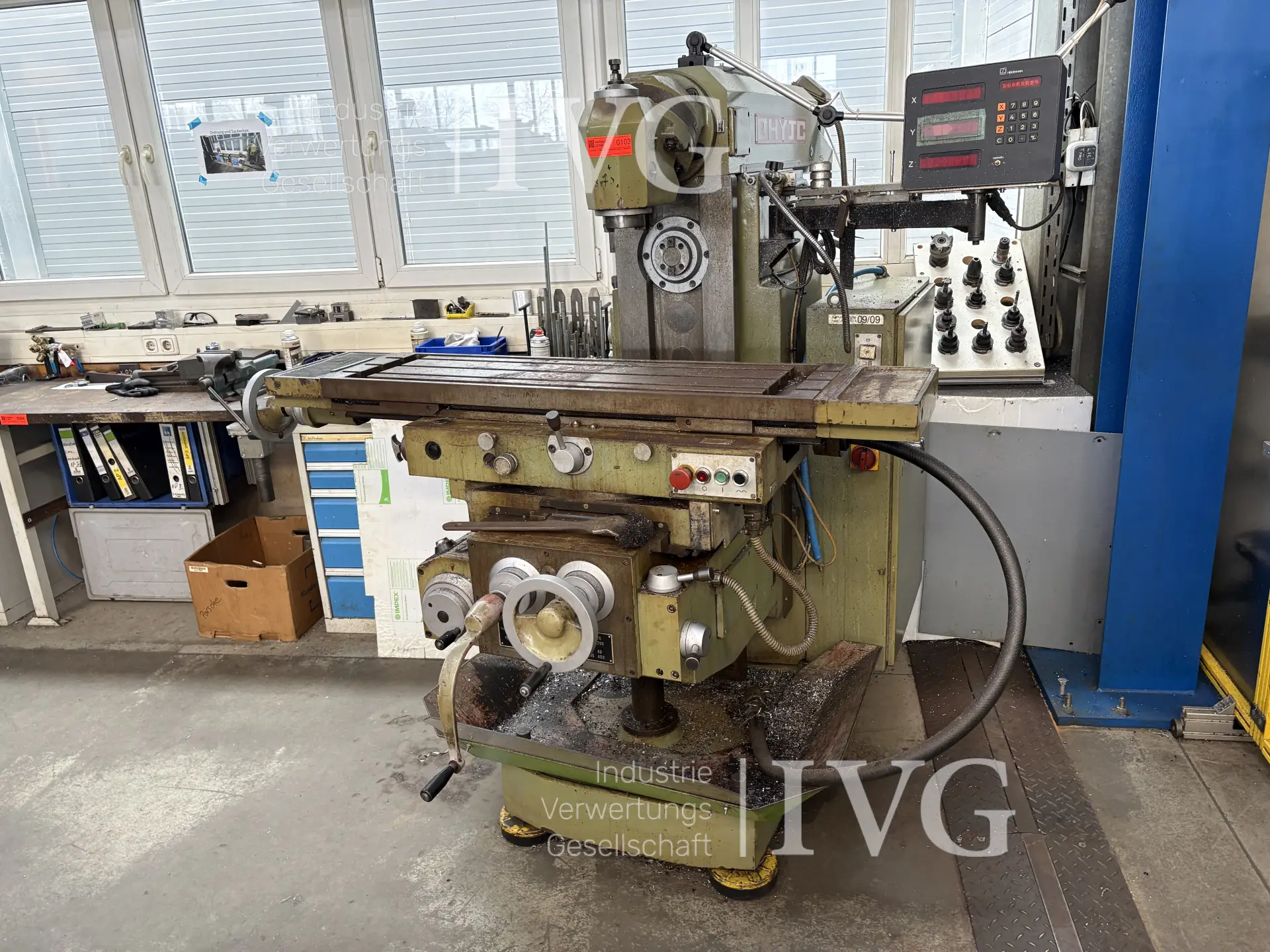 Fräsmaschine QHYJC – foto 2 – kavel bij IVG, Isenbüttel