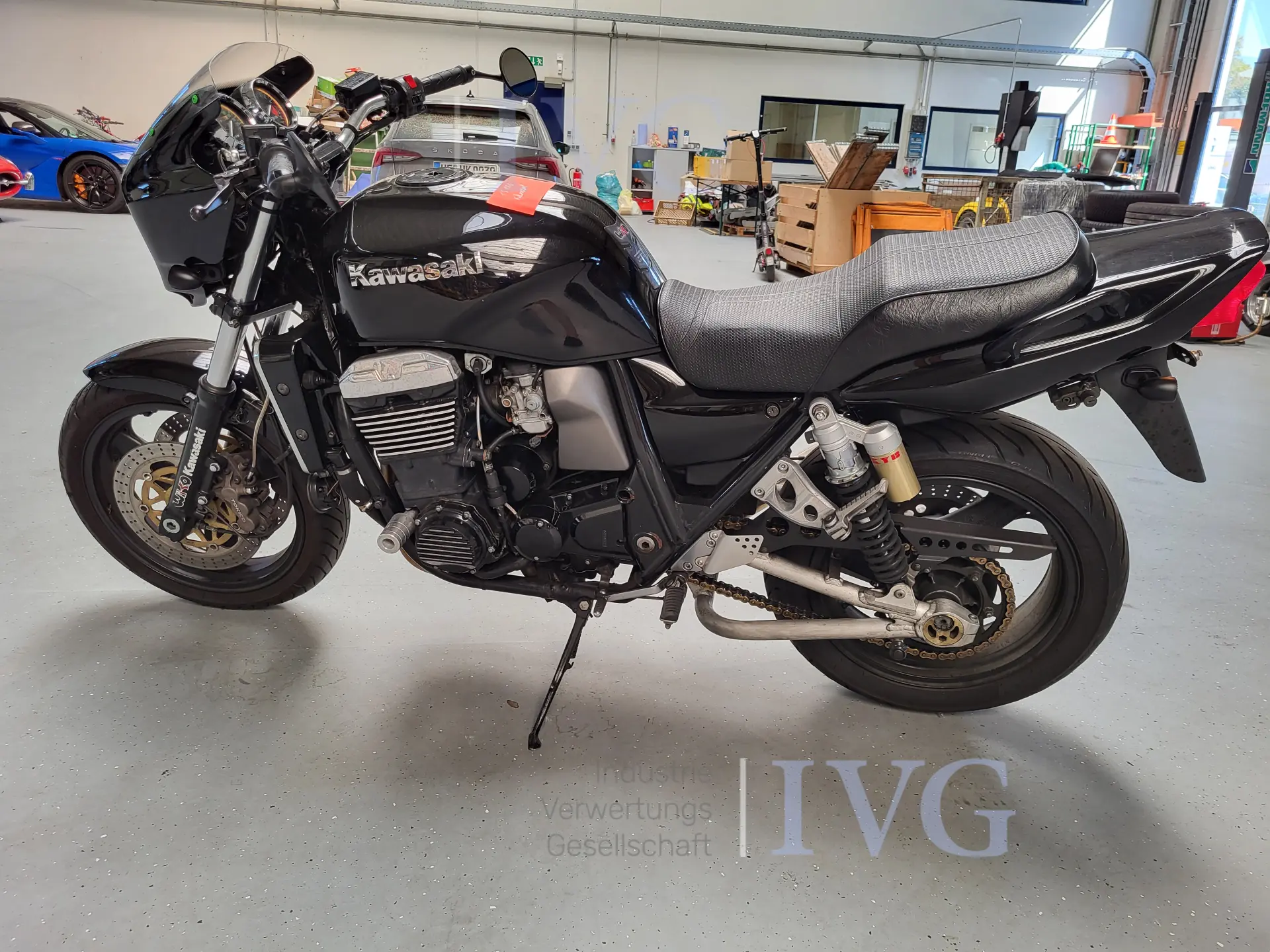 Motorfiets KAWASAKI ZRX 1100 – foto 8 – kavel bij IVG, Kirchlengern