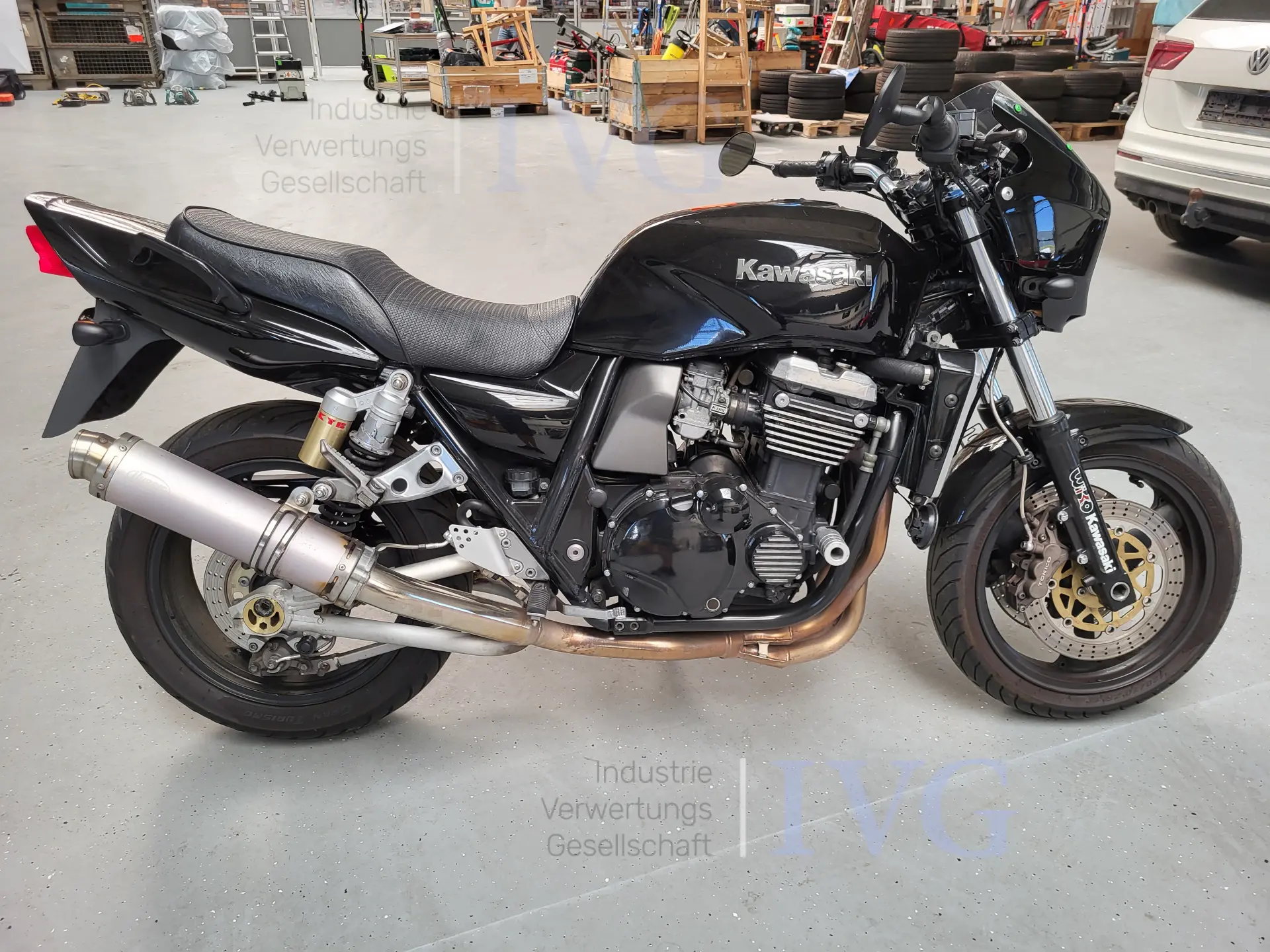 Motorfiets KAWASAKI ZRX 1100 – foto 4 – kavel bij IVG, Kirchlengern