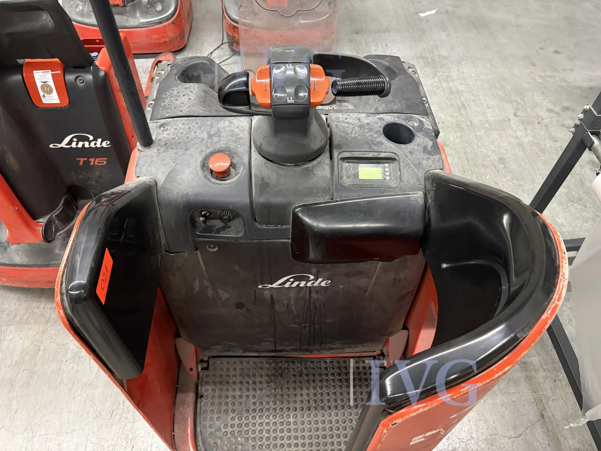 E-Mitfahr-Niederhubwagen LINDE T20 SP – foto 5 – kavel bij IVG, Gaimersheim