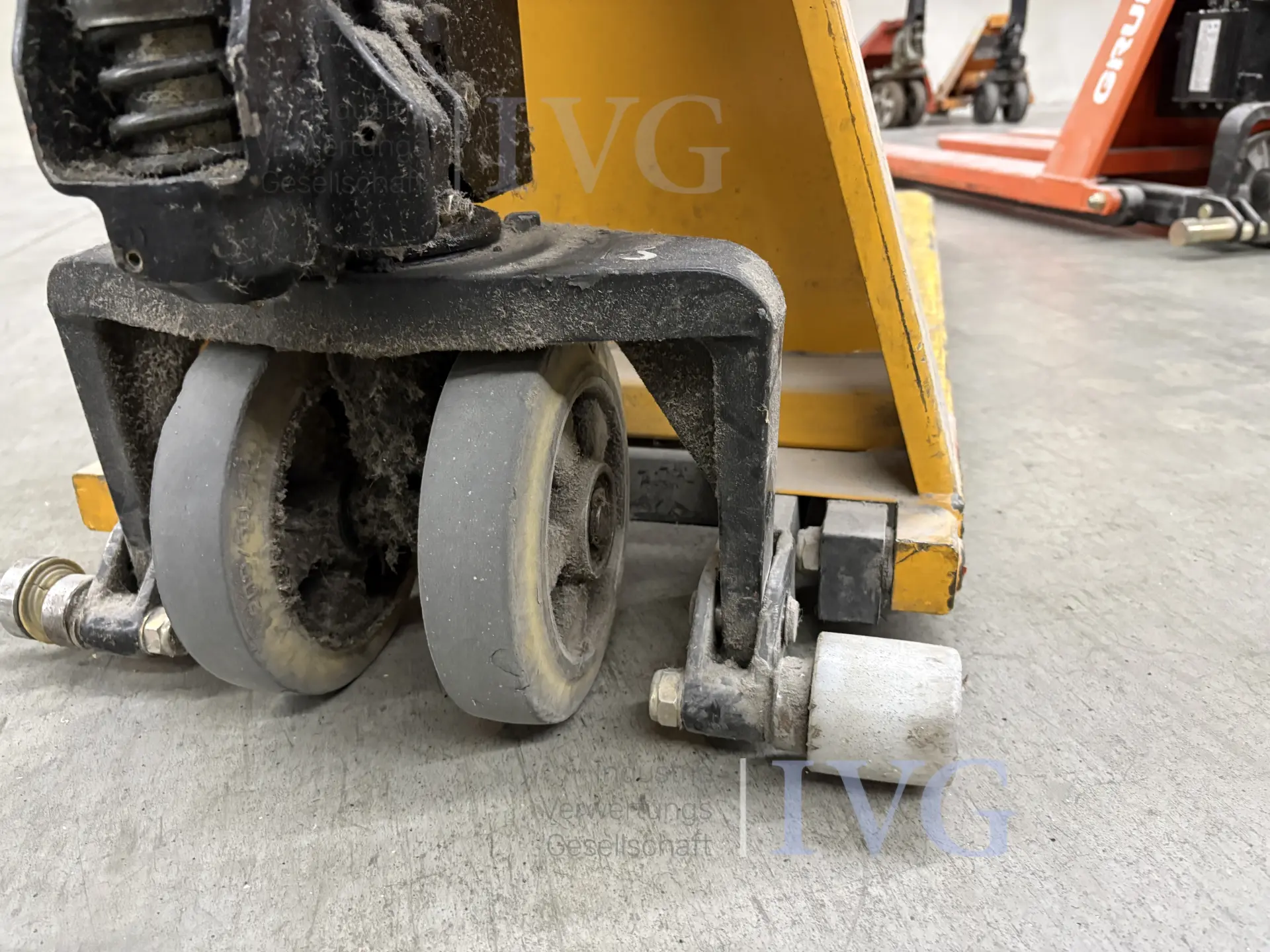 Gabelhochhubwagen JUNGHEINRICH AMX 115x54 – foto 4 – kavel bij IVG, Gaimersheim
